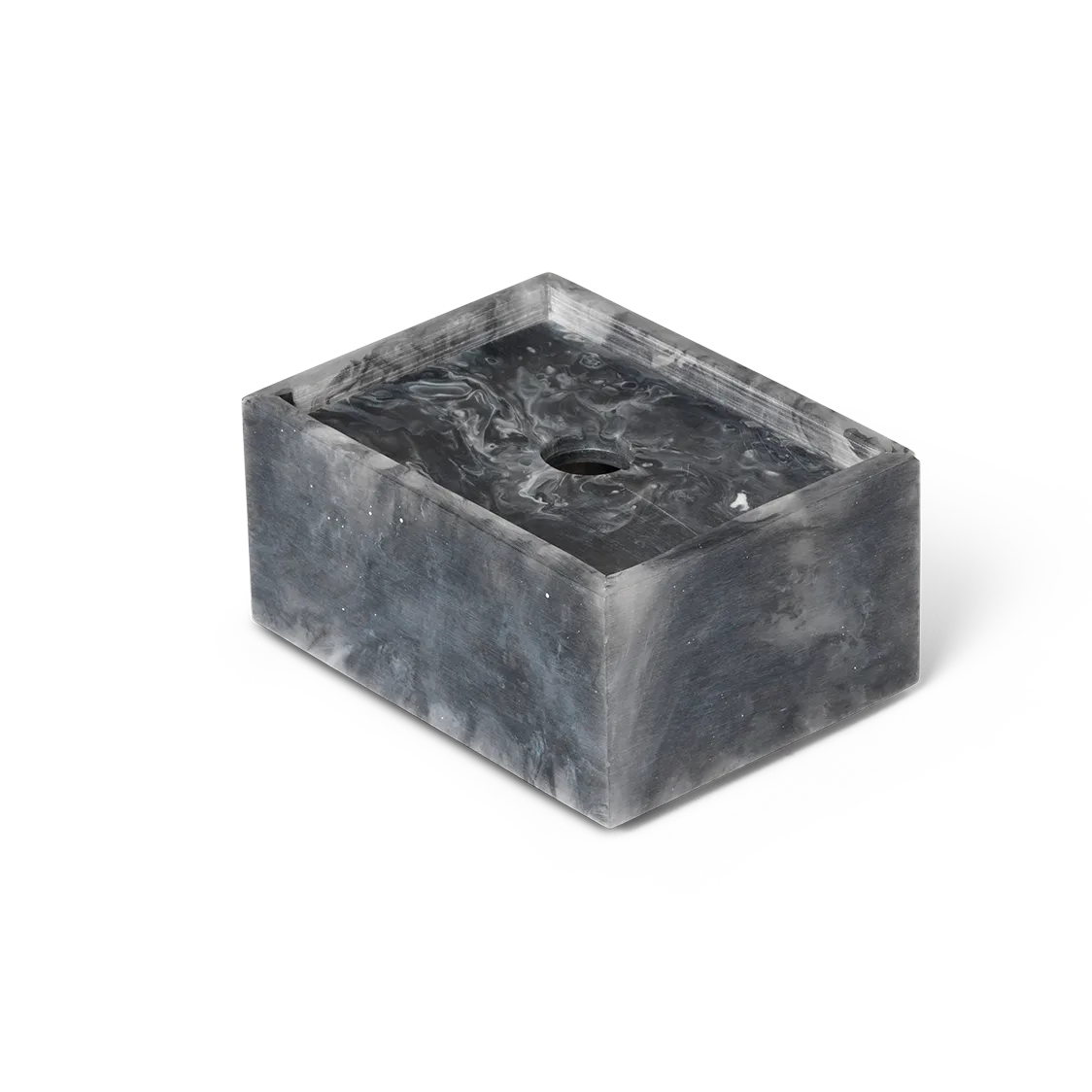 Ferm Living Mist opbevaringsboks 7,5x10 cm Charcoal billede