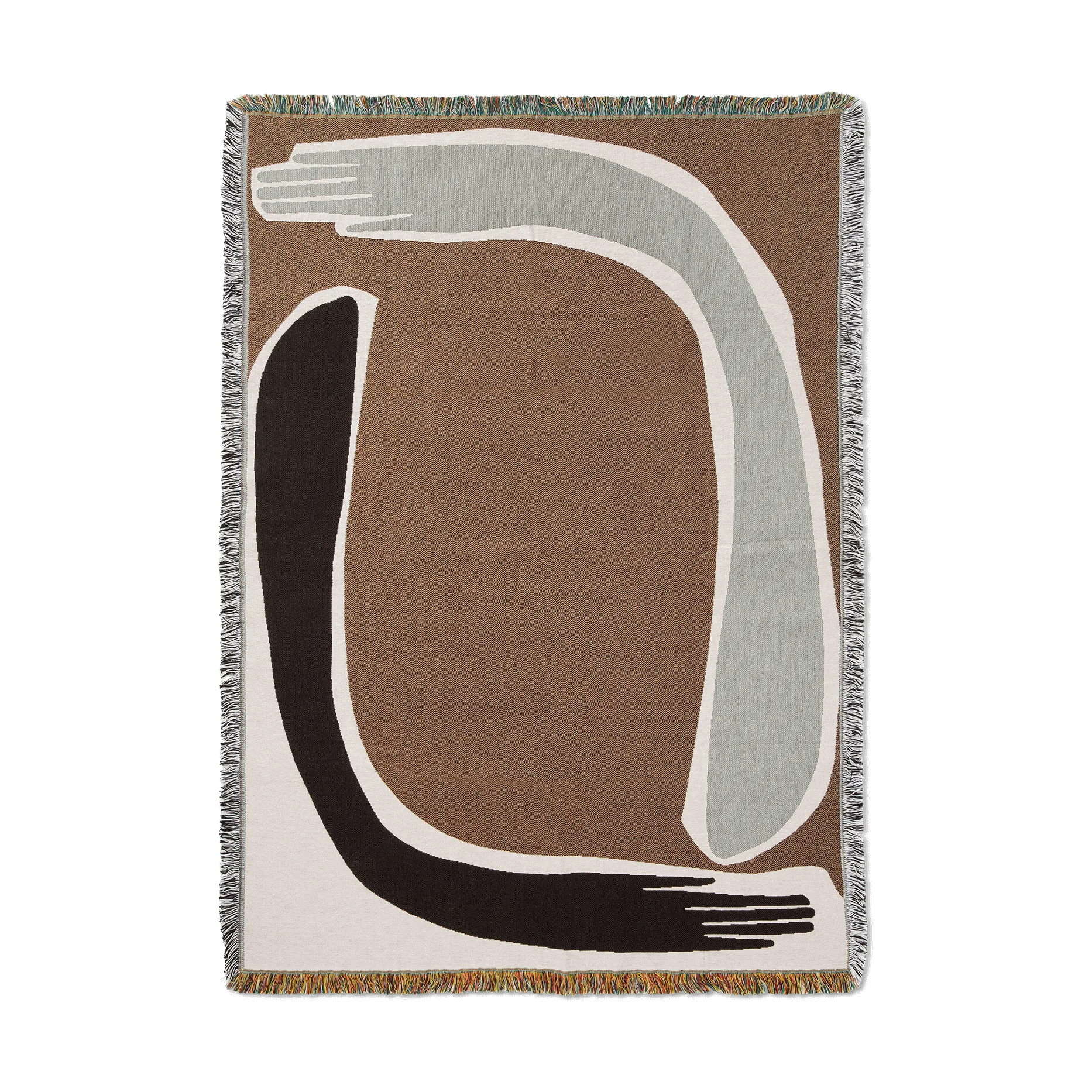 Ferm Living Plaid Pose Tapestry cm Coffee