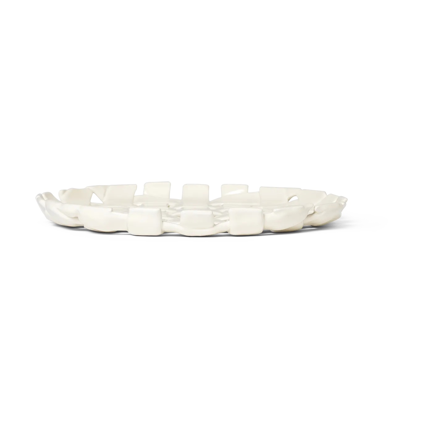 Ferm Living Plait fat &Oslash;30 cm Off white
