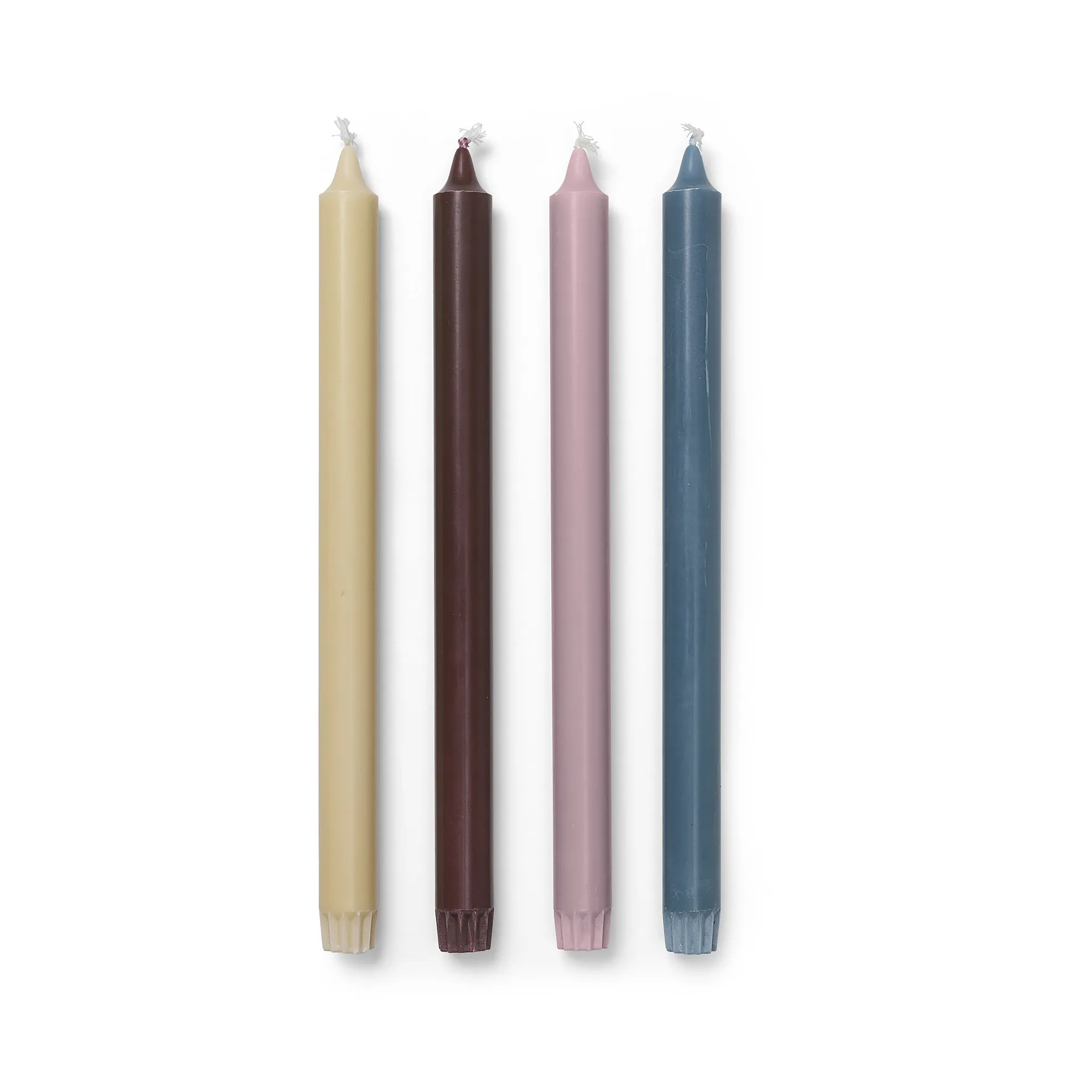 Ferm Living Pure candles 4-pak Whimsical Blend