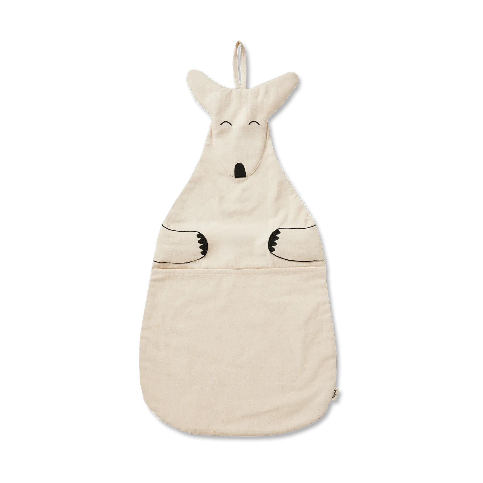 Ferm Living Rangement mural Kangaroo Undyed