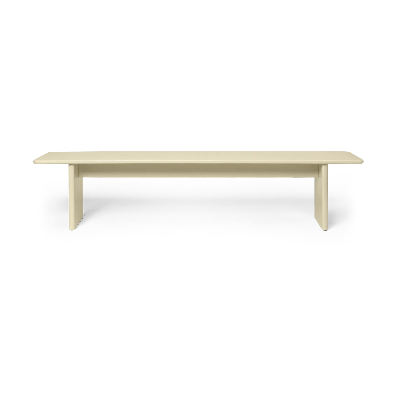 Ferm Living Rink bænk 200 cm Eggshell