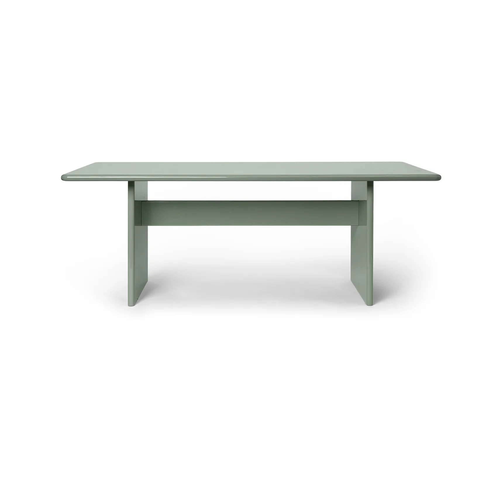 Ferm Living Rink spisebord large 200x90x74 cm Tea green