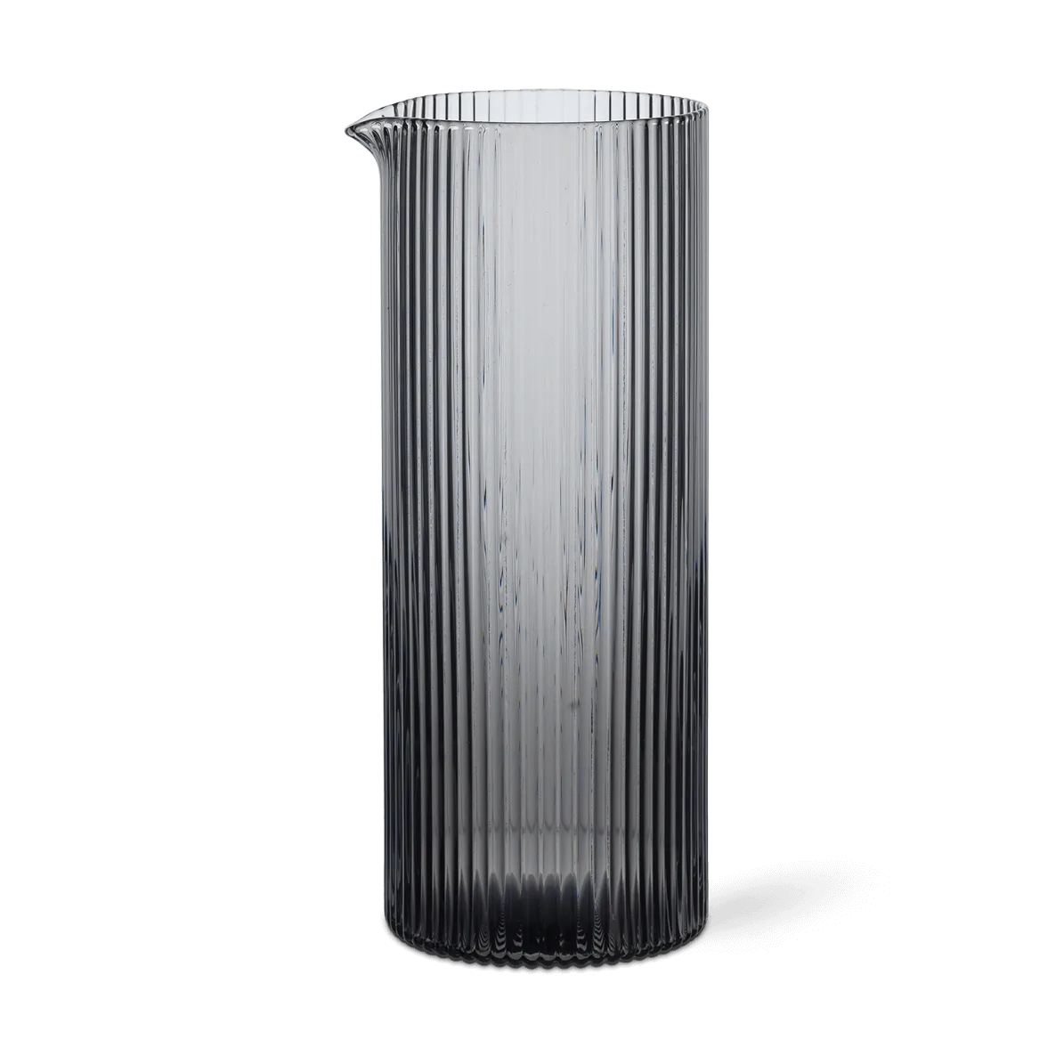 Ferm Living Ripple mælkekande 40 cl Smoked grey