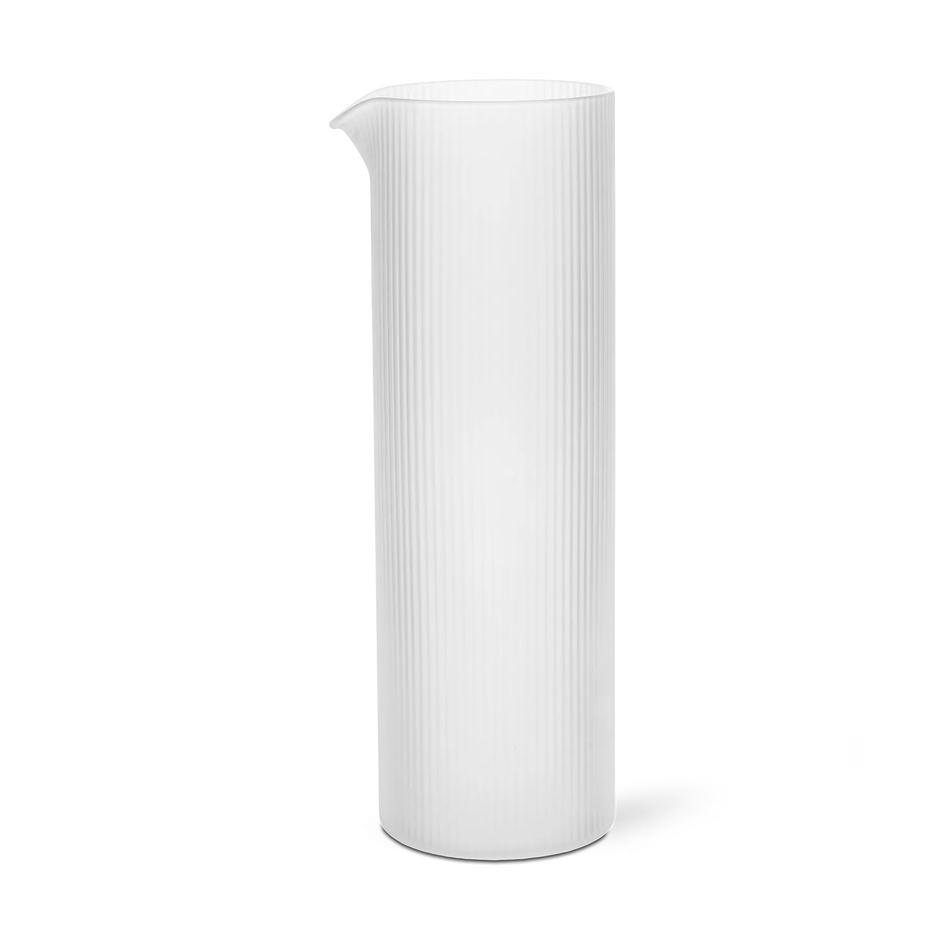 Ferm Living Ripple vandkaraffel 1,12 L Frosted