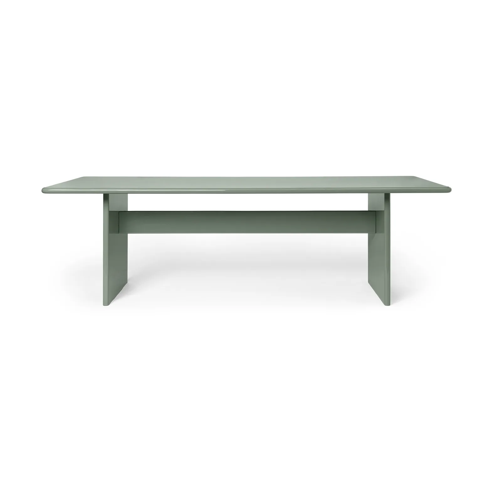 Ferm Living Table à manger Rink large cm Tea green