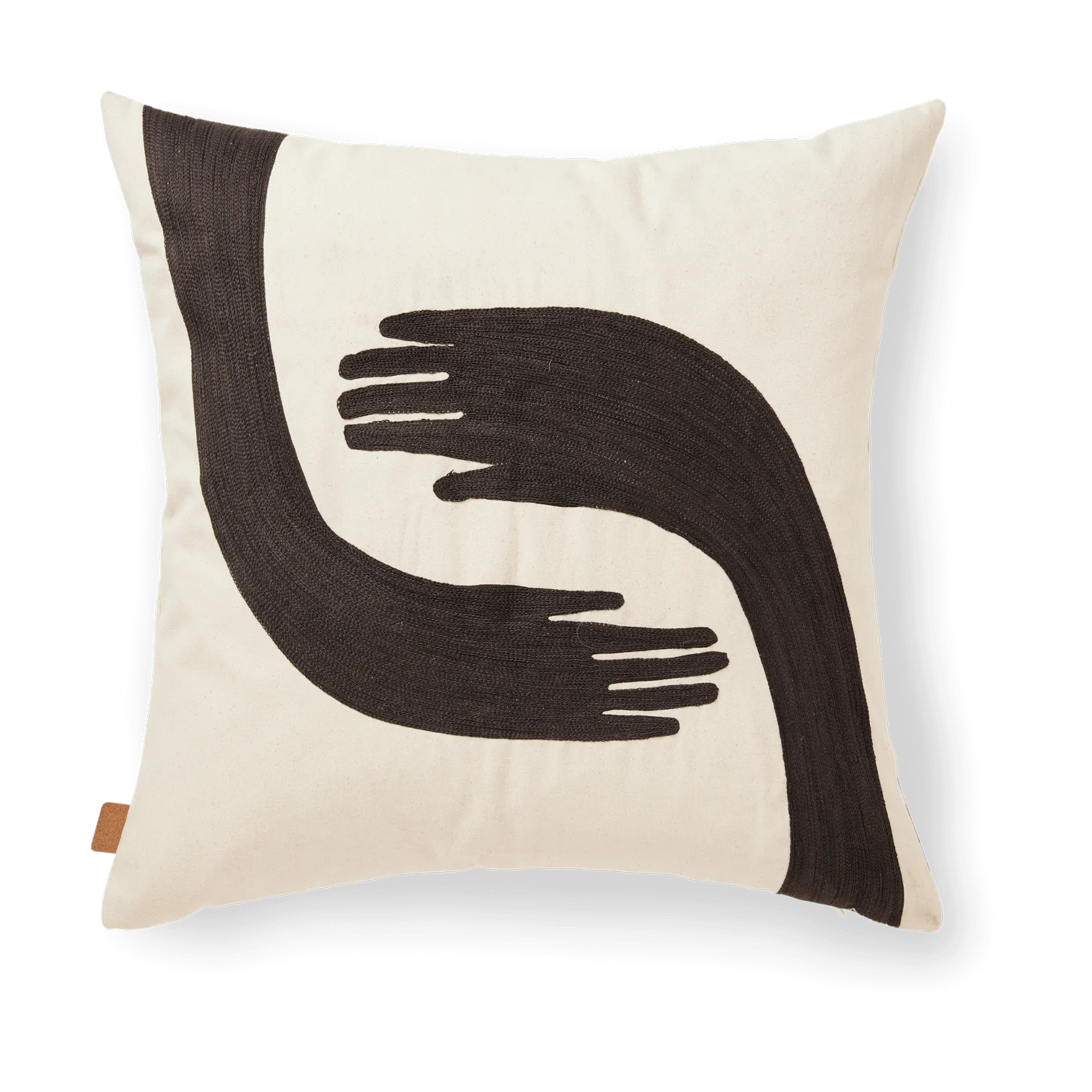 Ferm Living Taie Pose cm Coffee-undyed