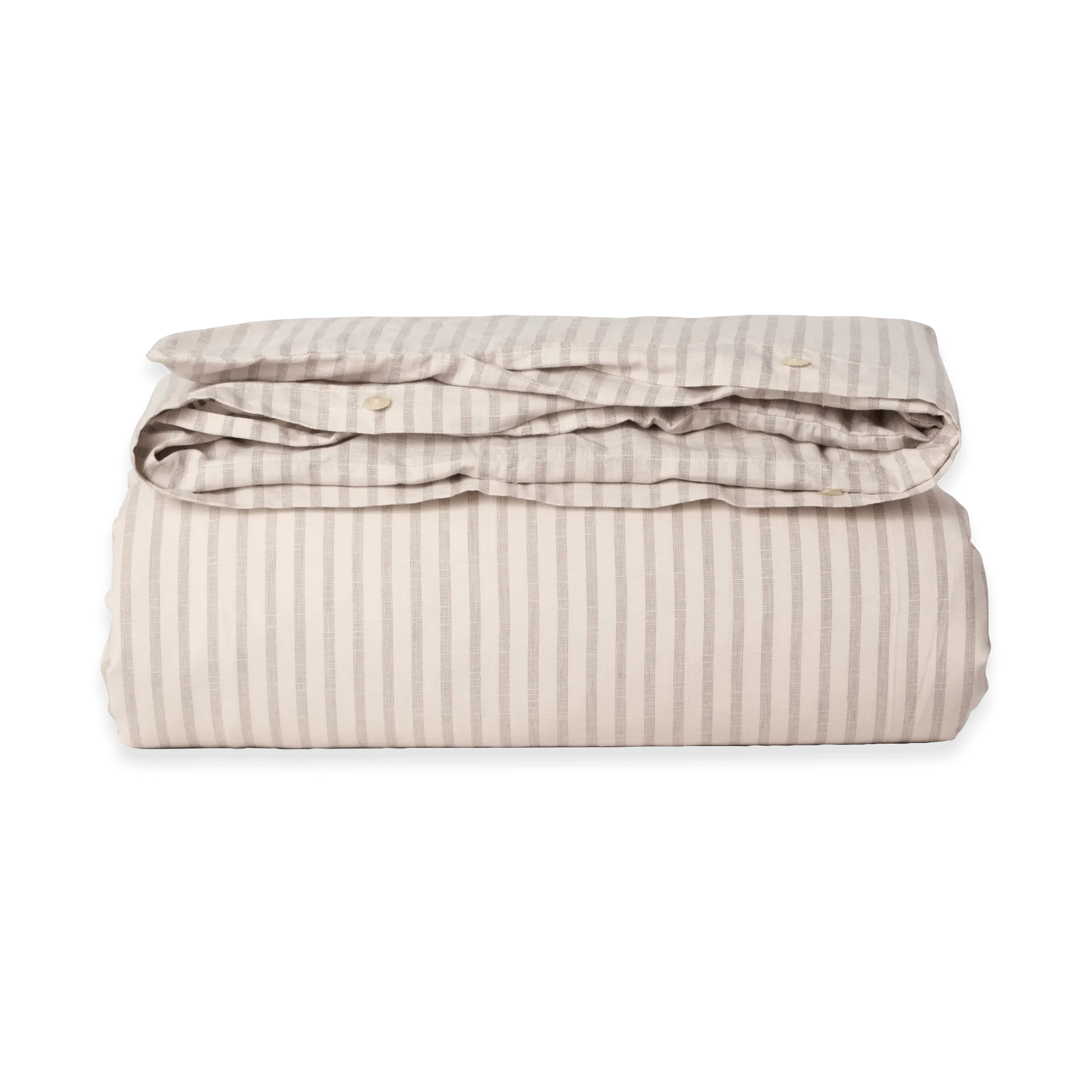 Garbo&Friends Housse de couette double Stripe Mauve cm