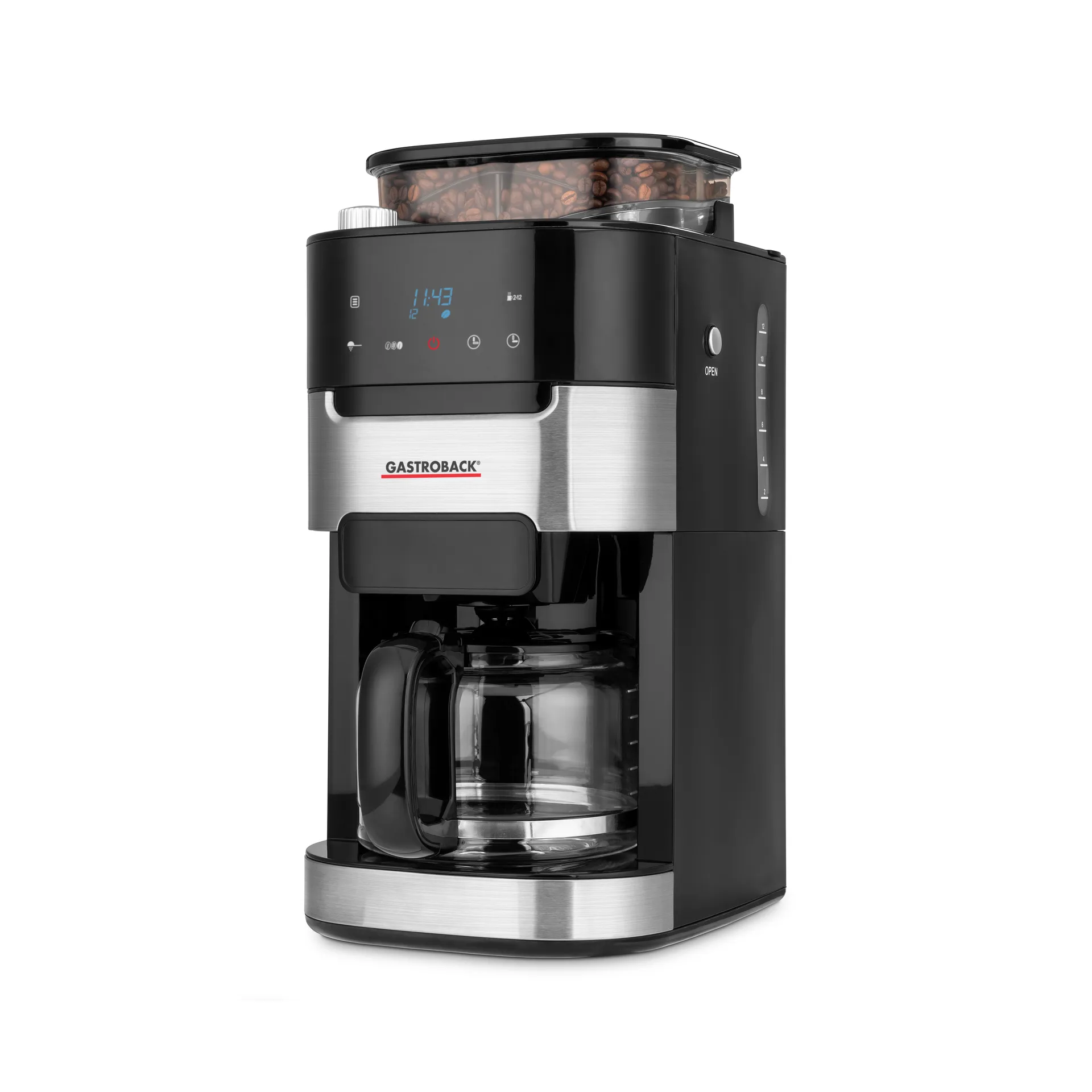 Gastroback 42711 Kaffemaskine med Kvæn - 250g (12 kopper)