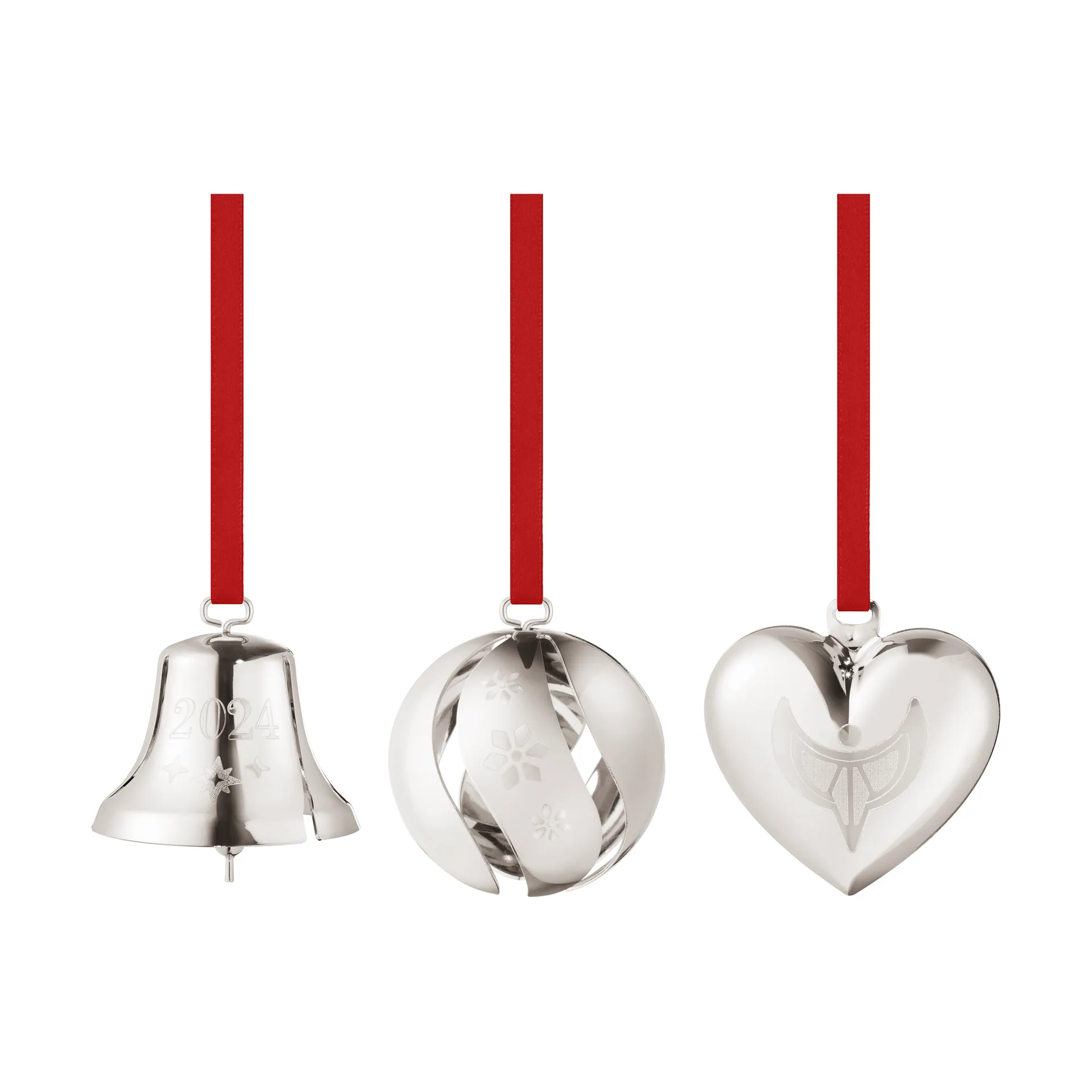 Georg Jensen Coffret cadeau 3 pièces 2024 Plaqué palladium