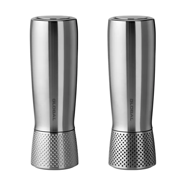 Global salt- och pepparkvarn set 18 cm, Rostfritt stål