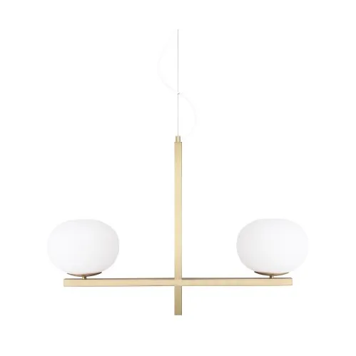 Globen Lighting Gemini pendel 87 cm Messing