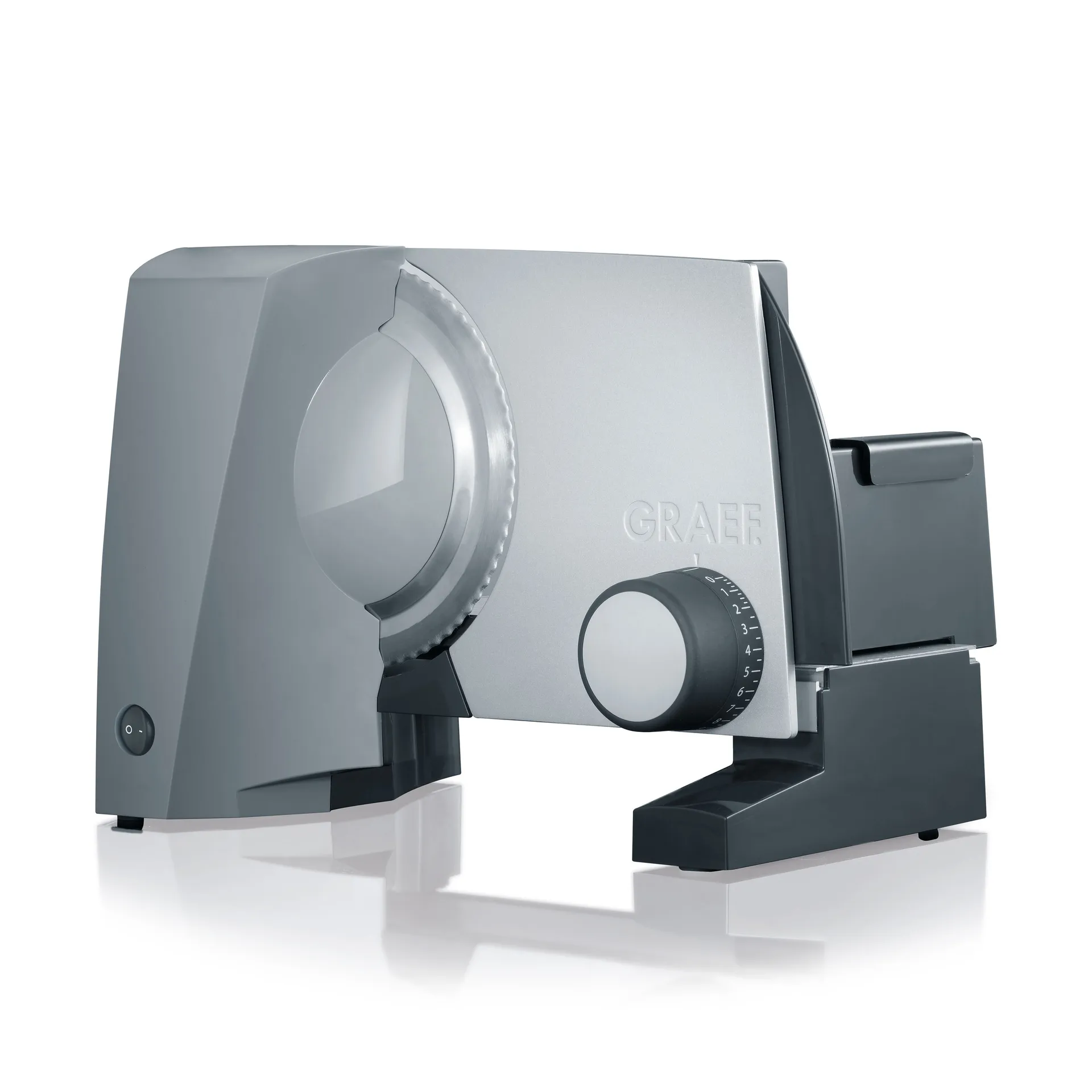 Graef G 52 Twin, Elektrisk, 2 cm, Grå, Aluminium, Metal, Plast, 140 mm, 22,5 cm