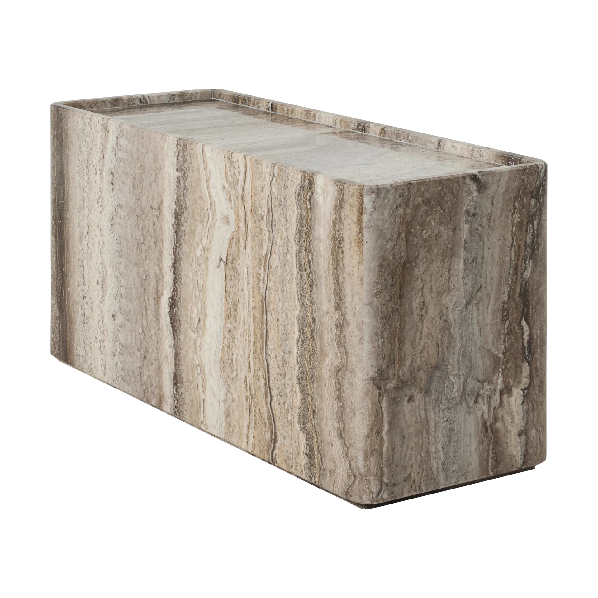 GUBI Table d'appoint Pietra cm Vif sépia
