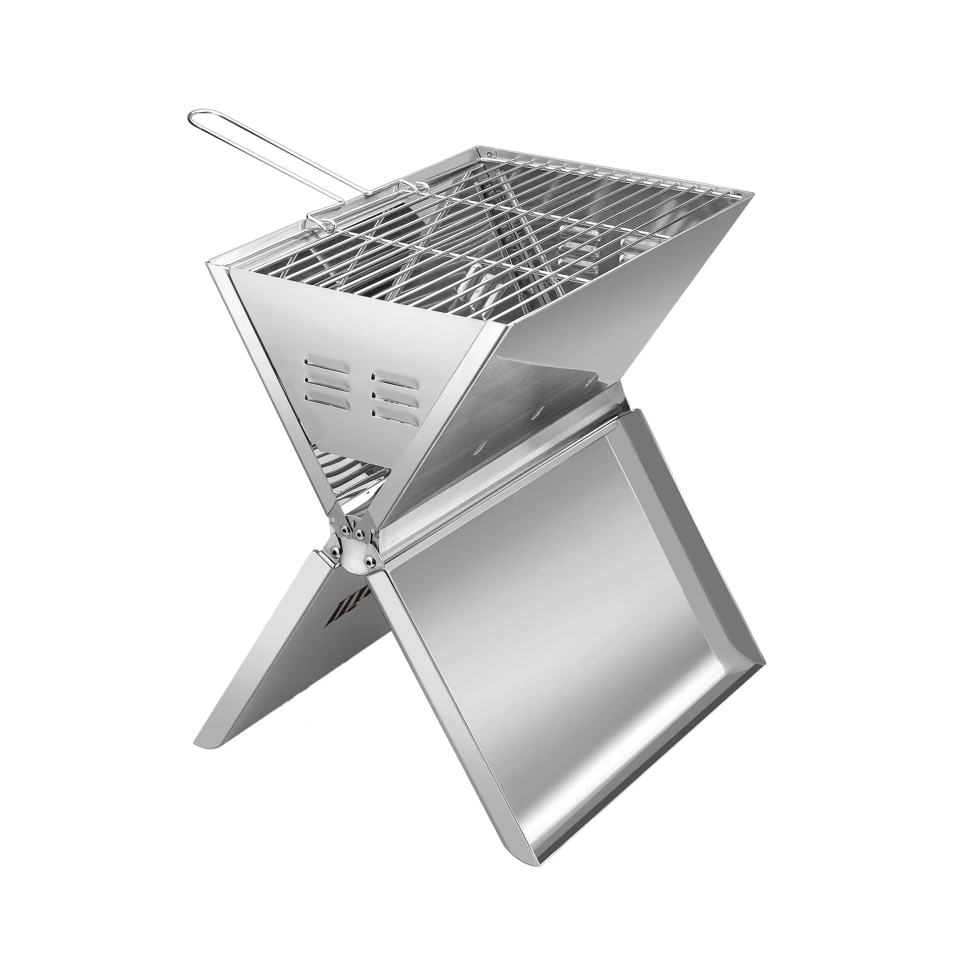 Hällmark Foldable Grill - Stainless Steel - Str. OneSize - Grill