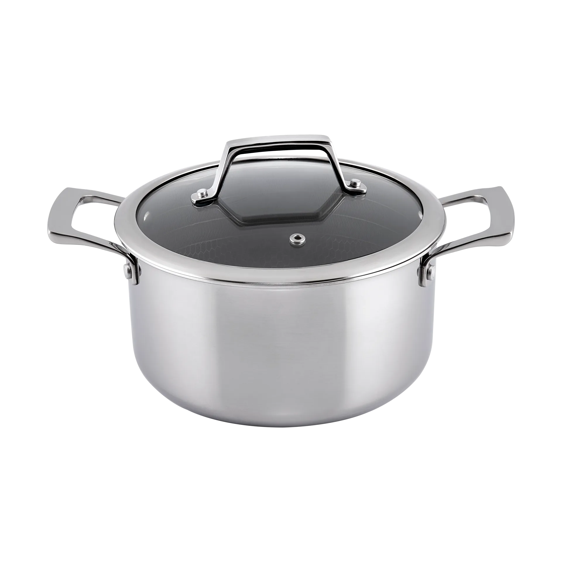 H&acirc;ws H&acirc;ws Santo hybrid coating gryta med lock 3,4 L Rostfritt st&aring;l