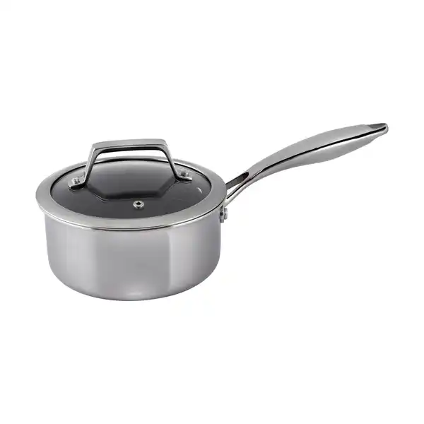 Hâws Santo hybrid coating kastrull med lock 1,5 L, Rostfritt stål