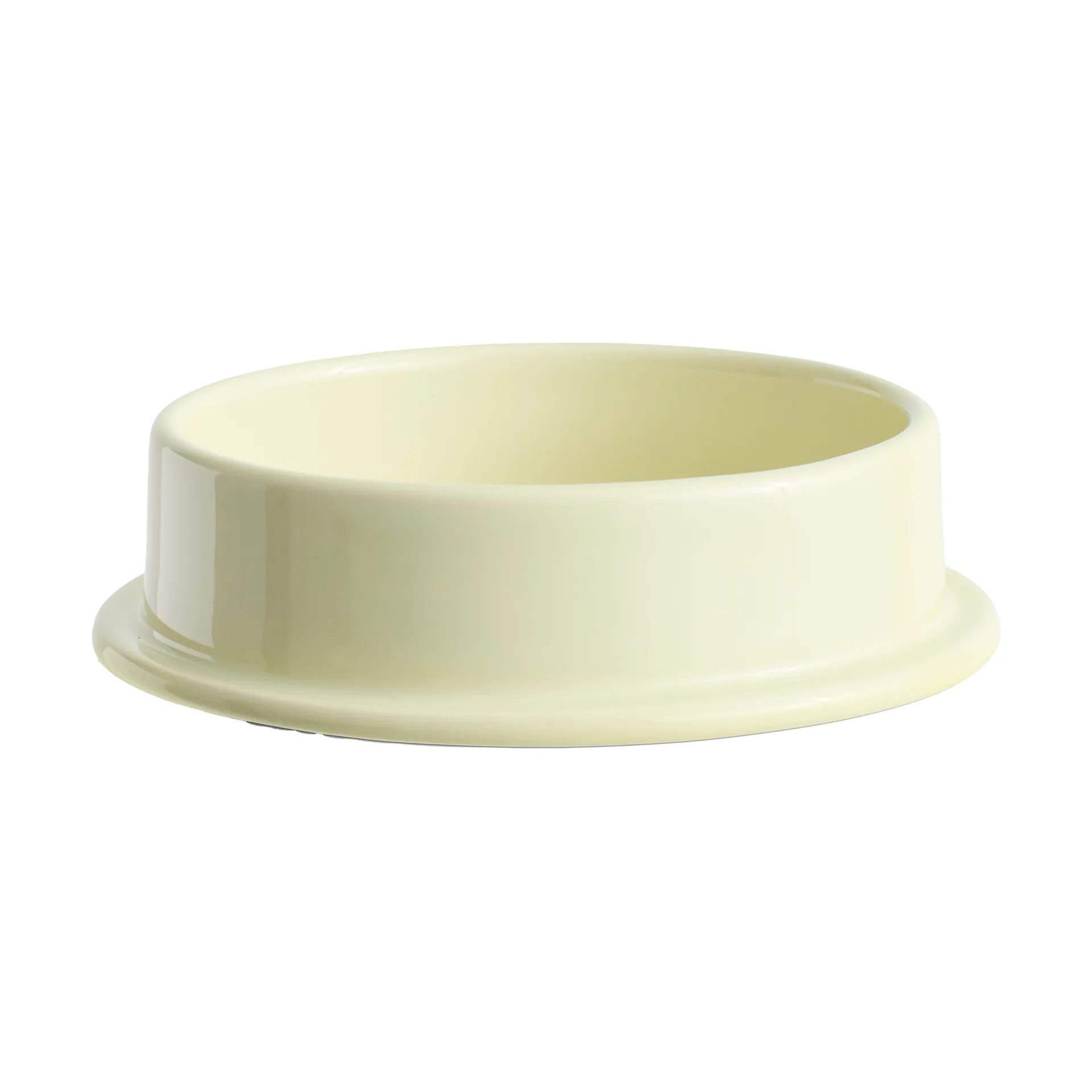 HAY Bougeoir Column Candleholder L 12,8 cm Lime white