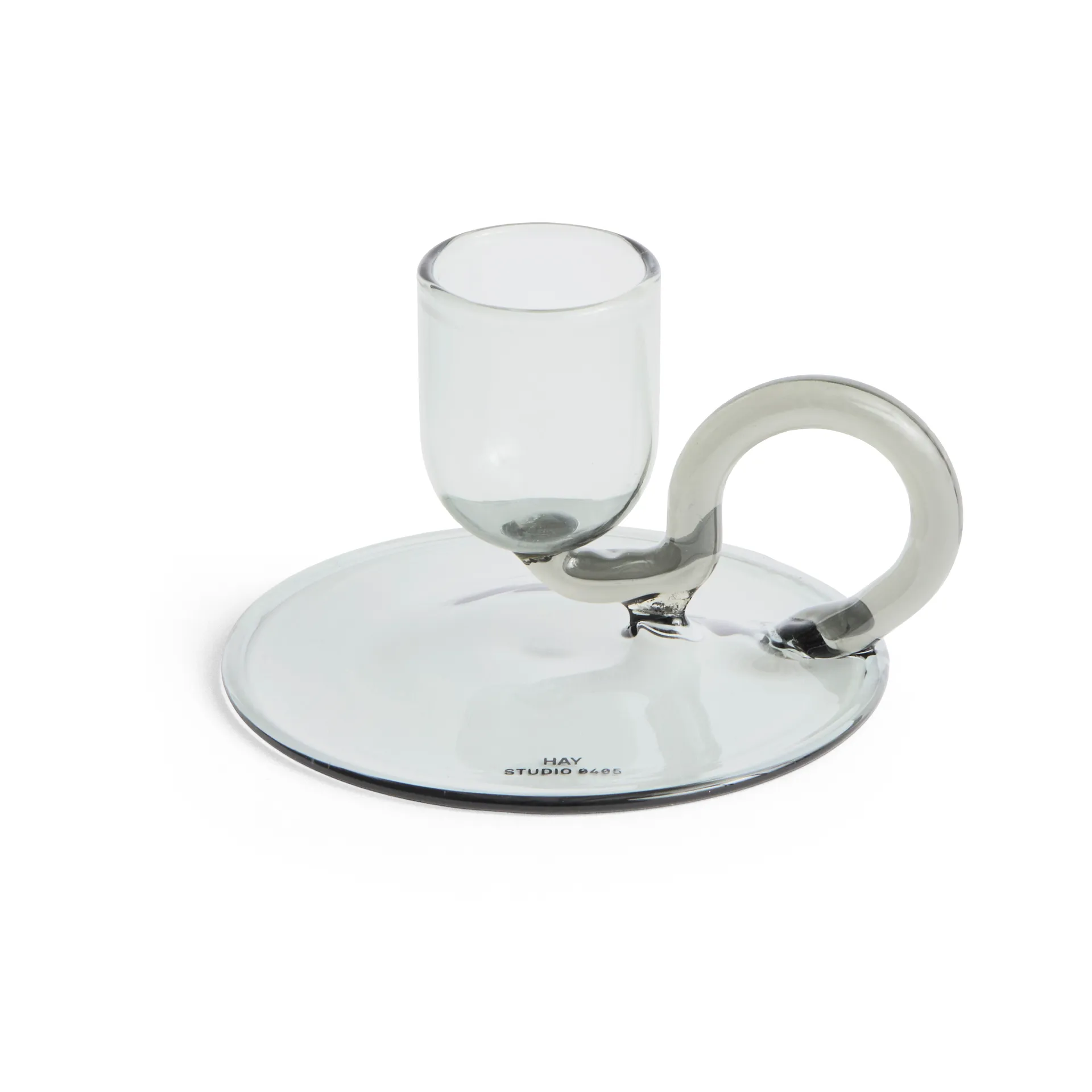 HAY Bougeoir Tiny curved Grey