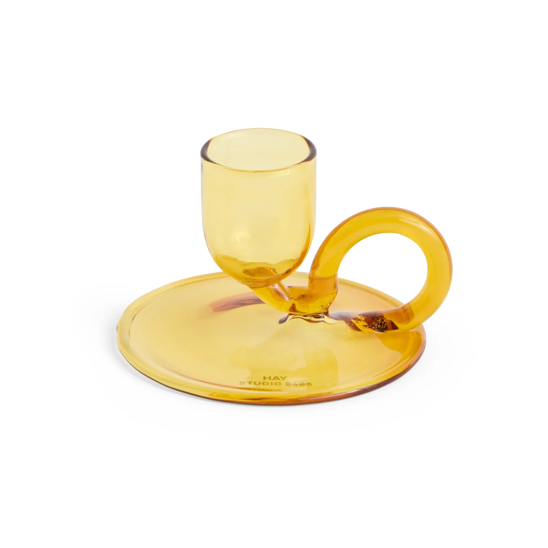 HAY Bougeoir Tiny curved Yellow
