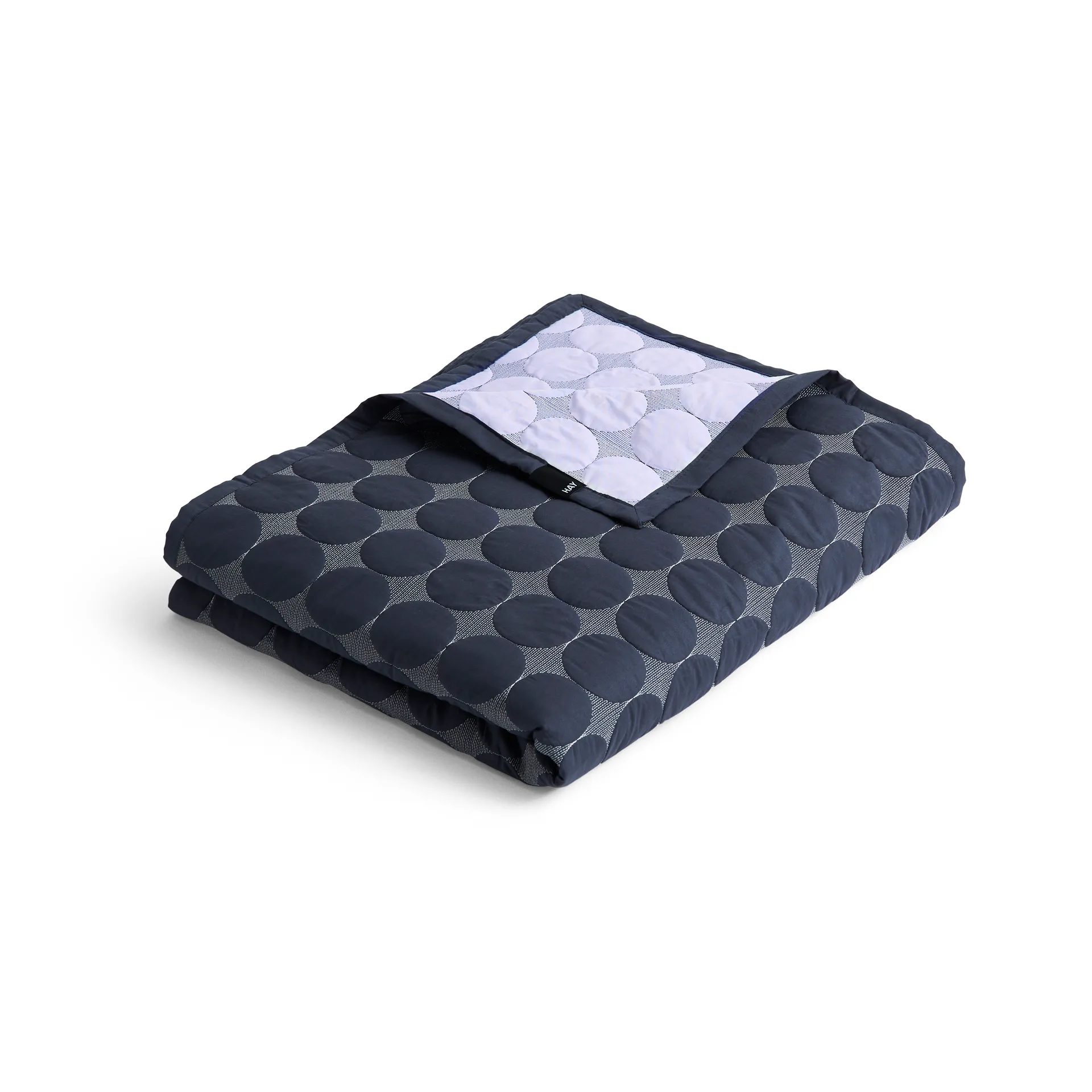 HAY Couvre-lit Mega Dot organic cm Midnight blue