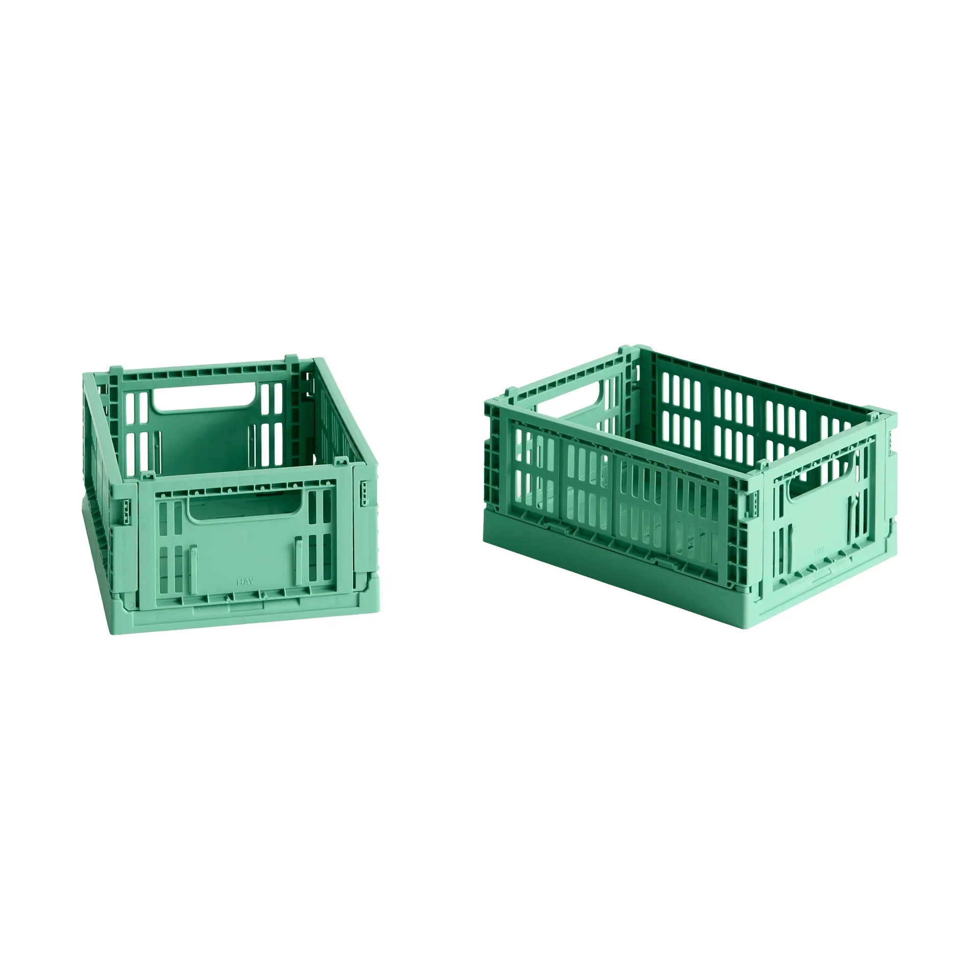 HAY HAY Colour Crate Mini cm, lot de 2 Dark mint