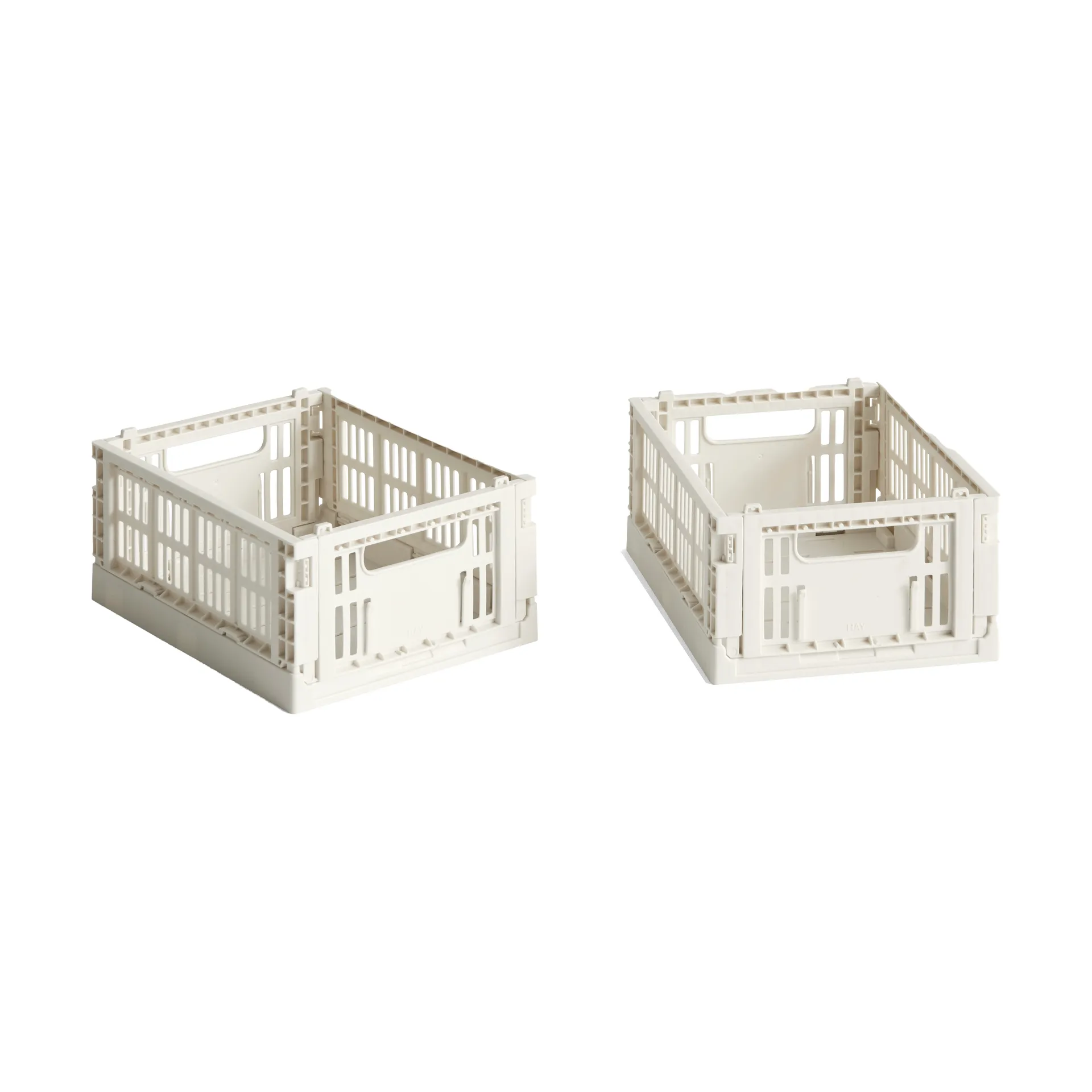 HAY HAY Colour Crate Mini cm, lot de 2 Off white