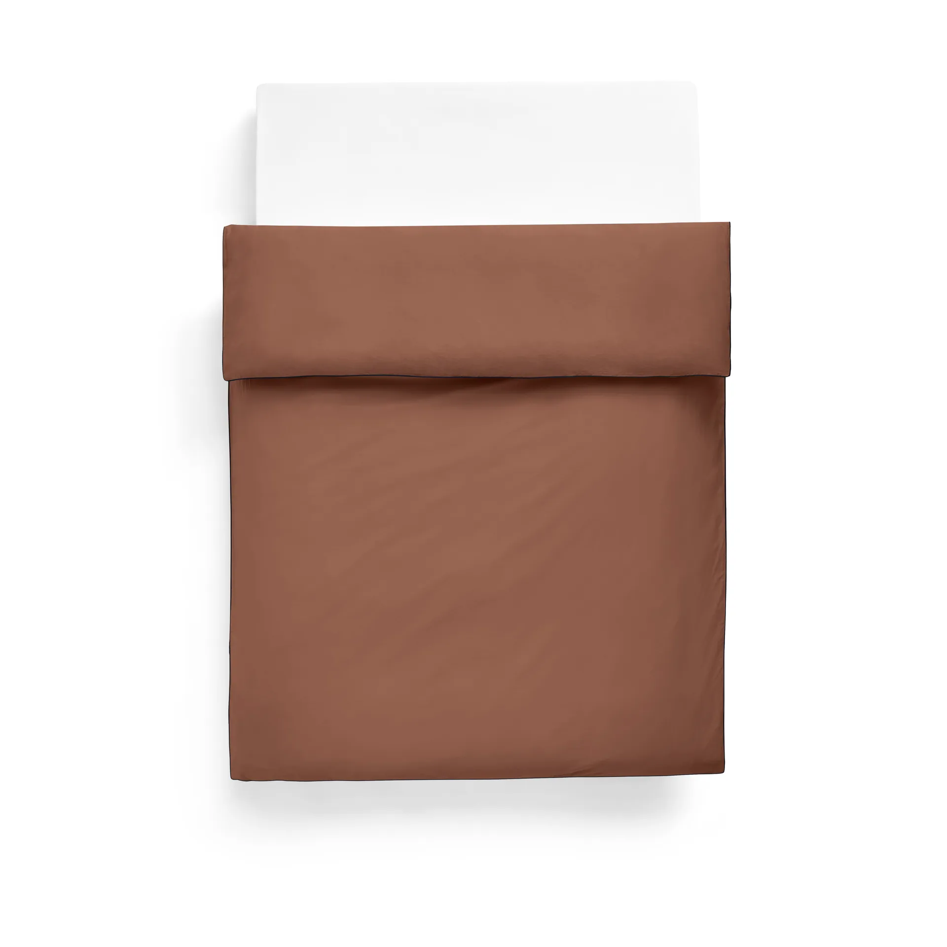 HAY Housse de couette Outline cm Milk chocolate