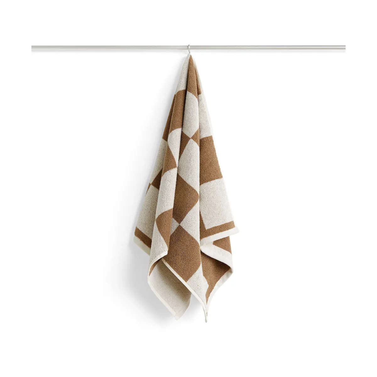 HAY Serviette Check cm Cappuccino — vue 3