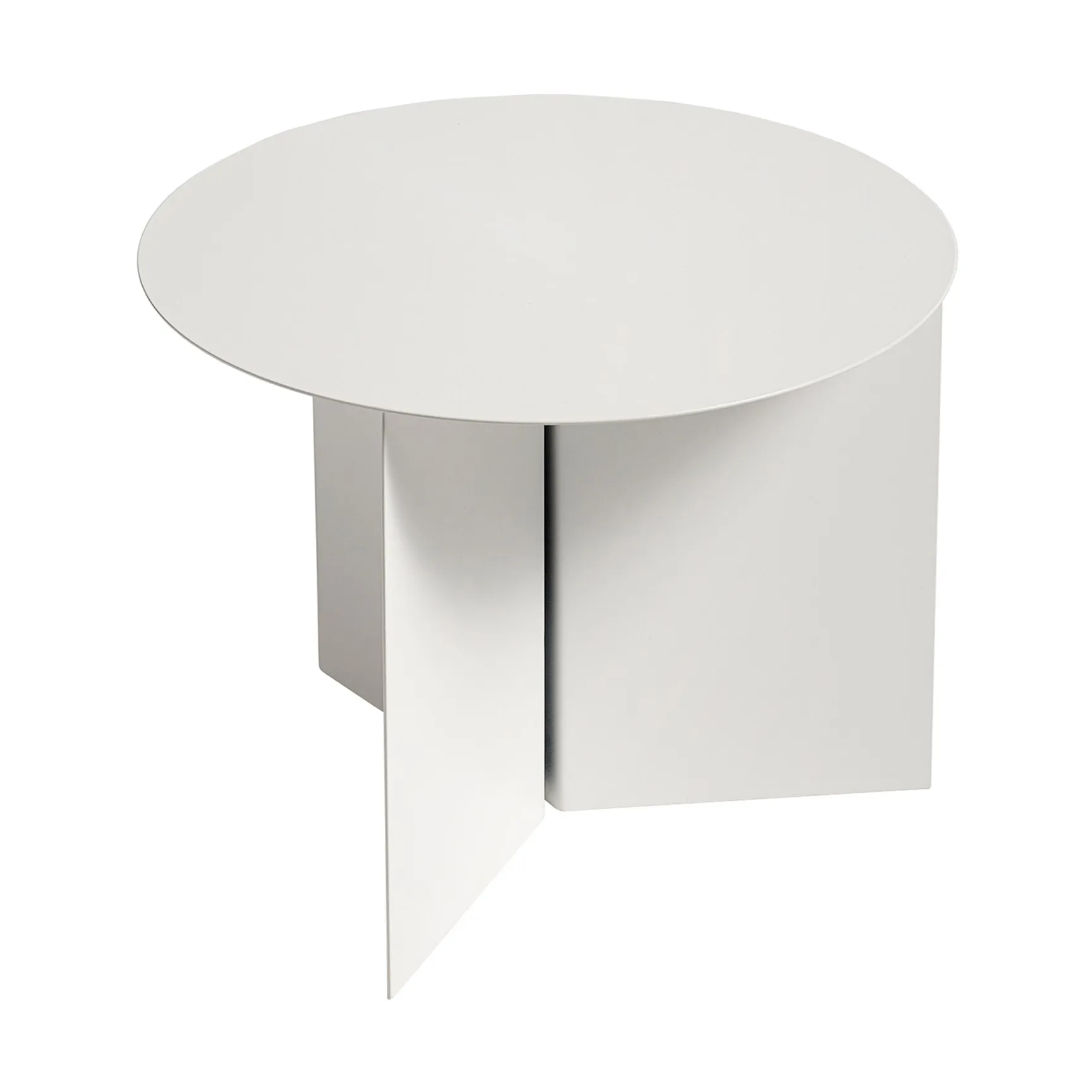HAY Table basse Slit Ø White