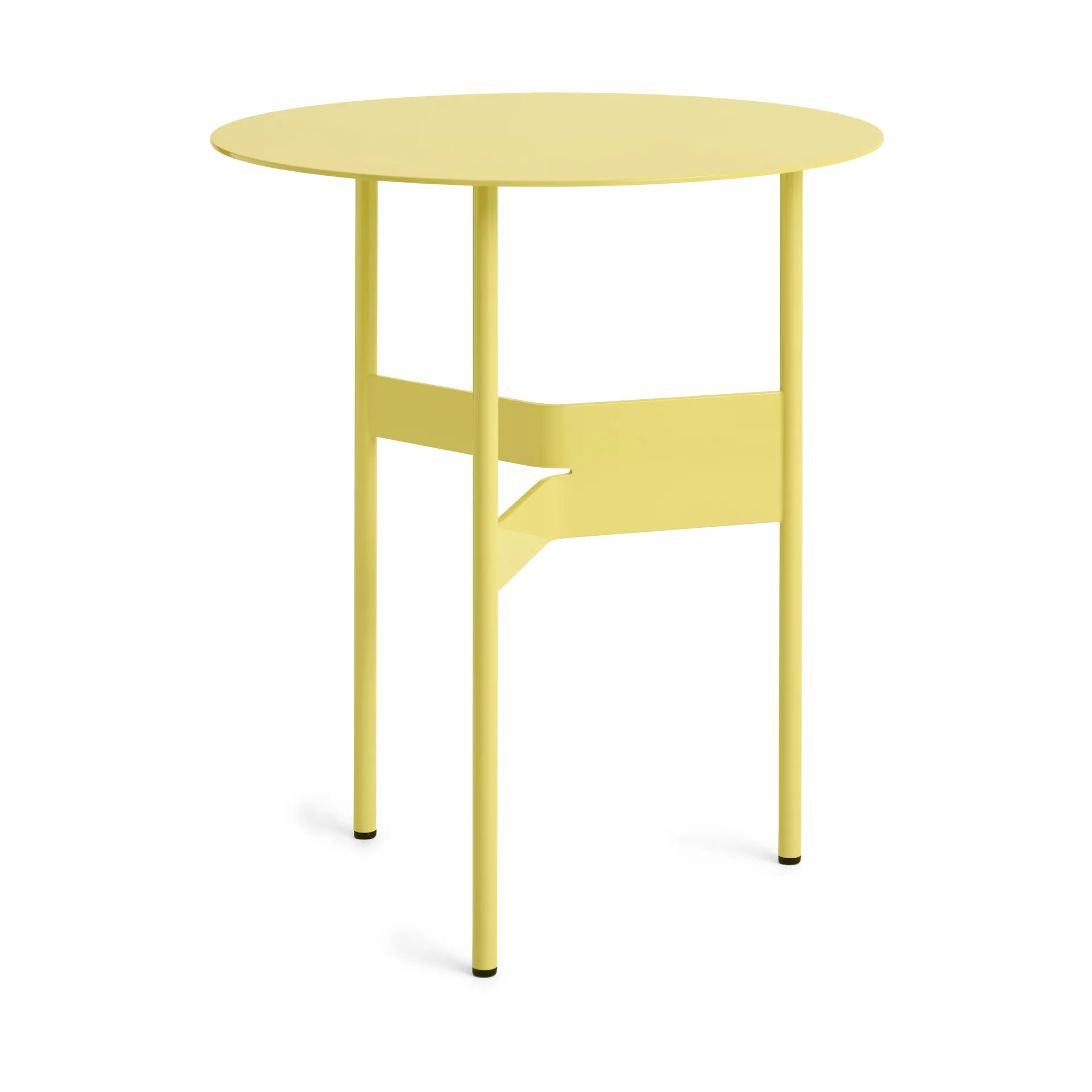 HAY Table d'appoint Shim coffee table Ø Custard