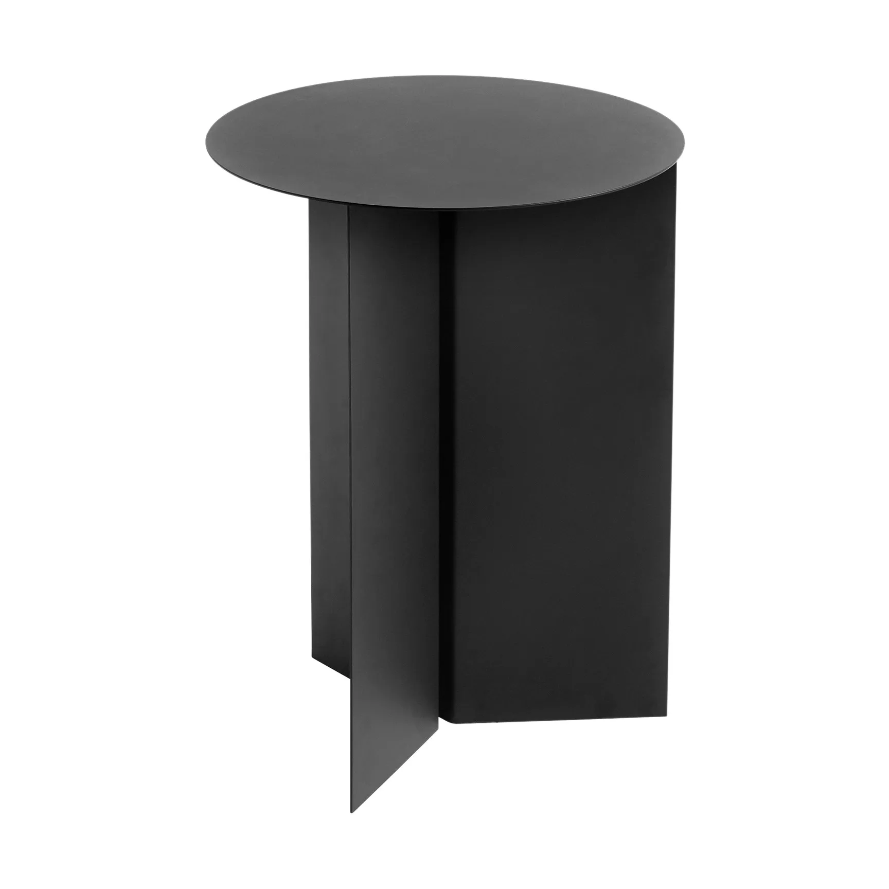 HAY Table d'appoint Slit high Ø Black
