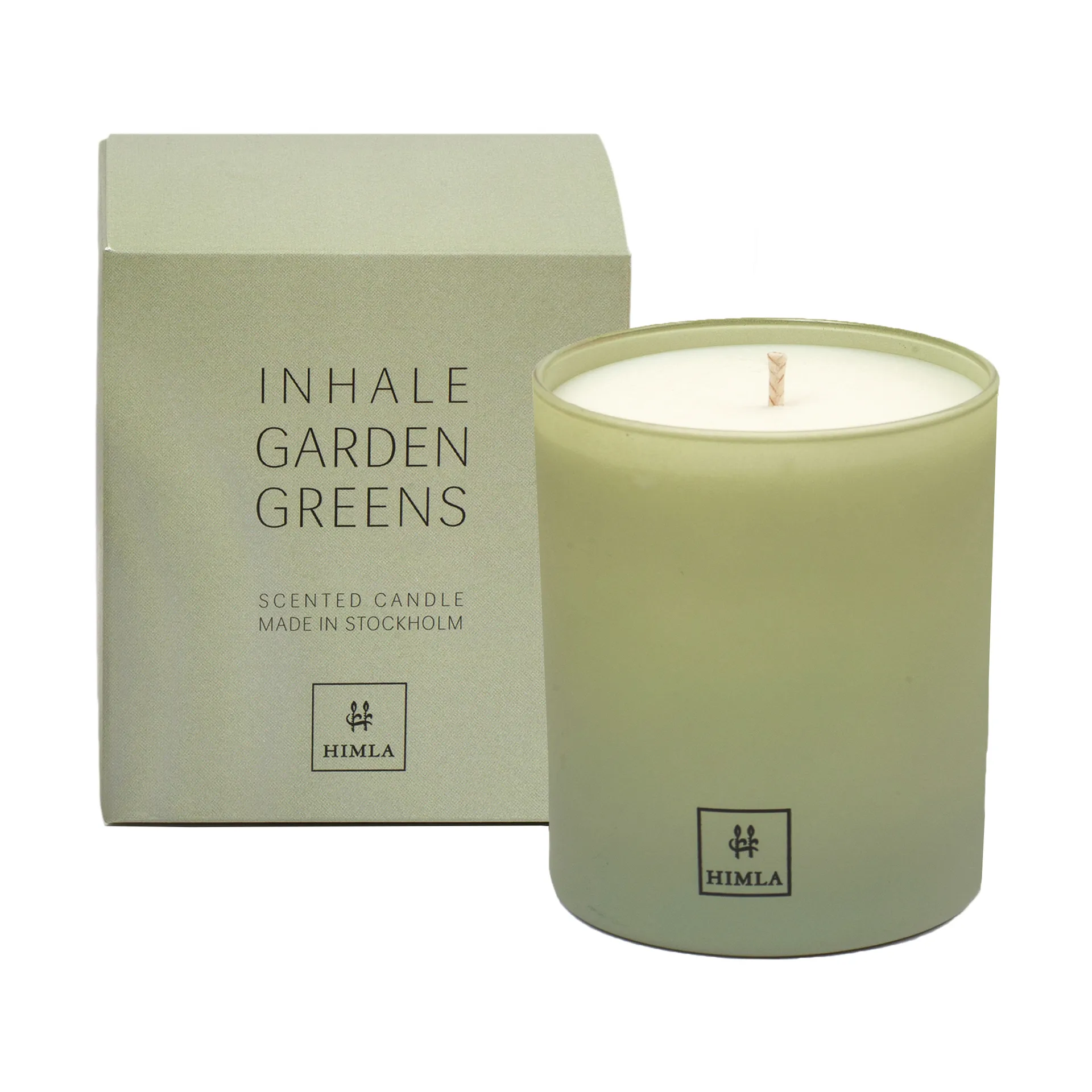 Himla Bougie parfumée Inhale 230 g Verts de jardin