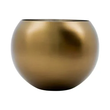 Baar skål Ø12 cm, Antik mässing