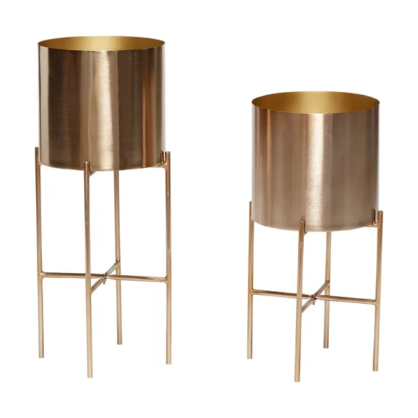 Airy kruka set 2 delar, Brass