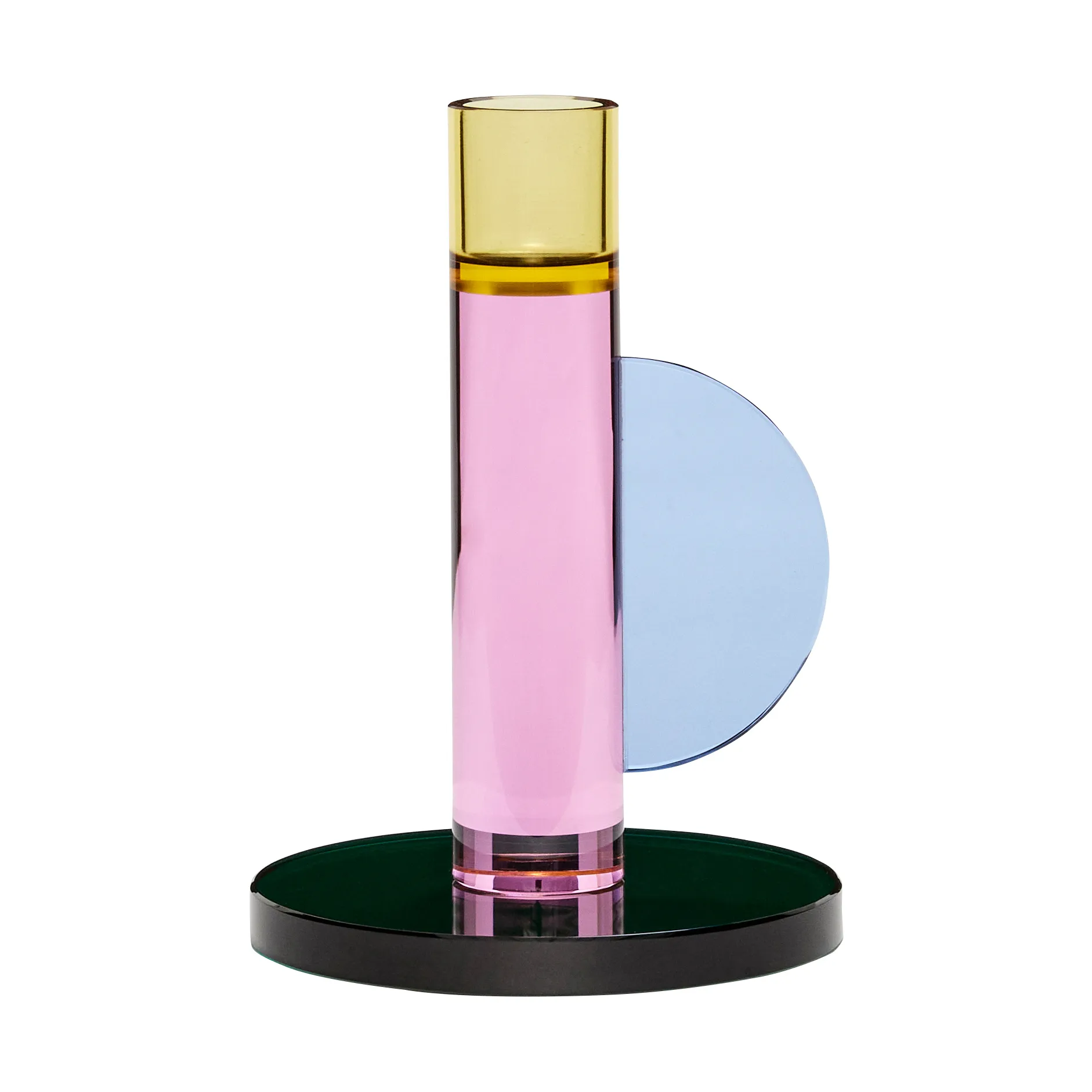 Hübsch Astro lysestage Pink