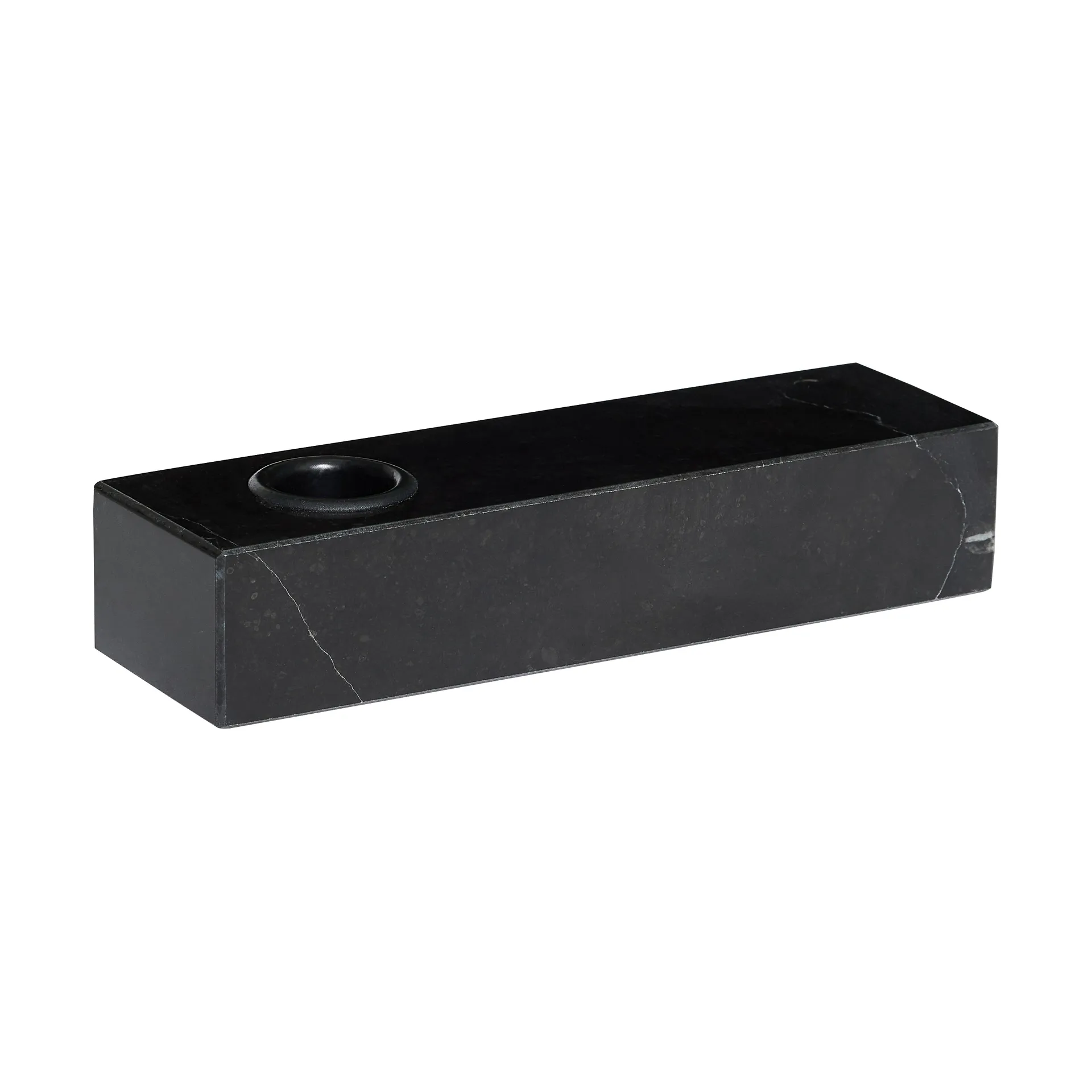 Hübsch Brick ljusstake Black