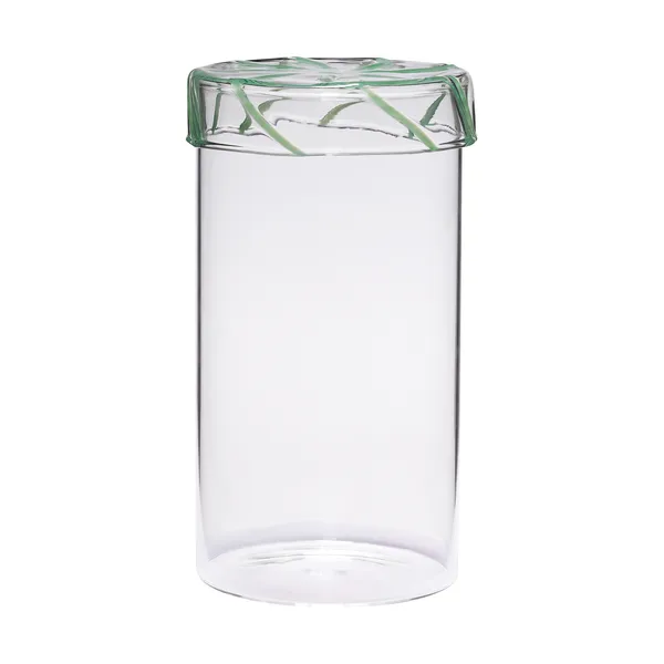 Heir förvaringsburk glas tall