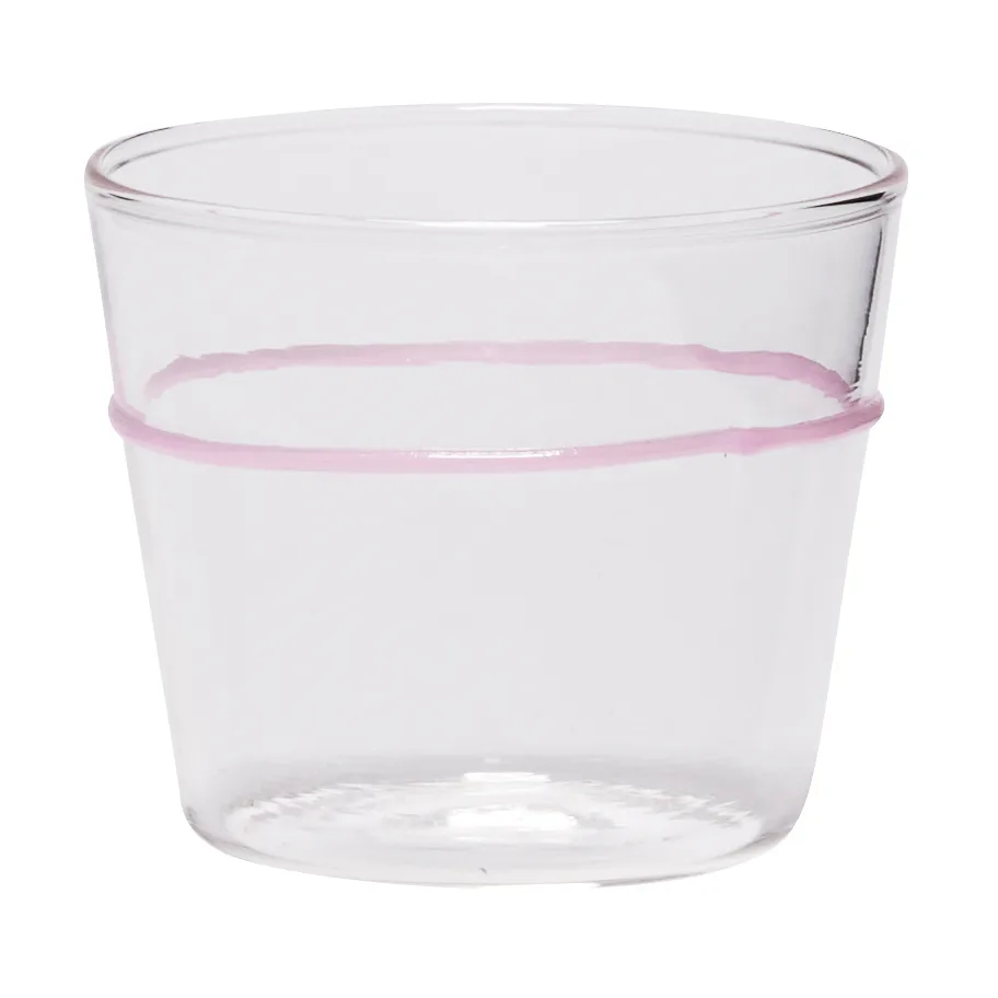 Hübsch Orbit dricksglas 20 cl Pink