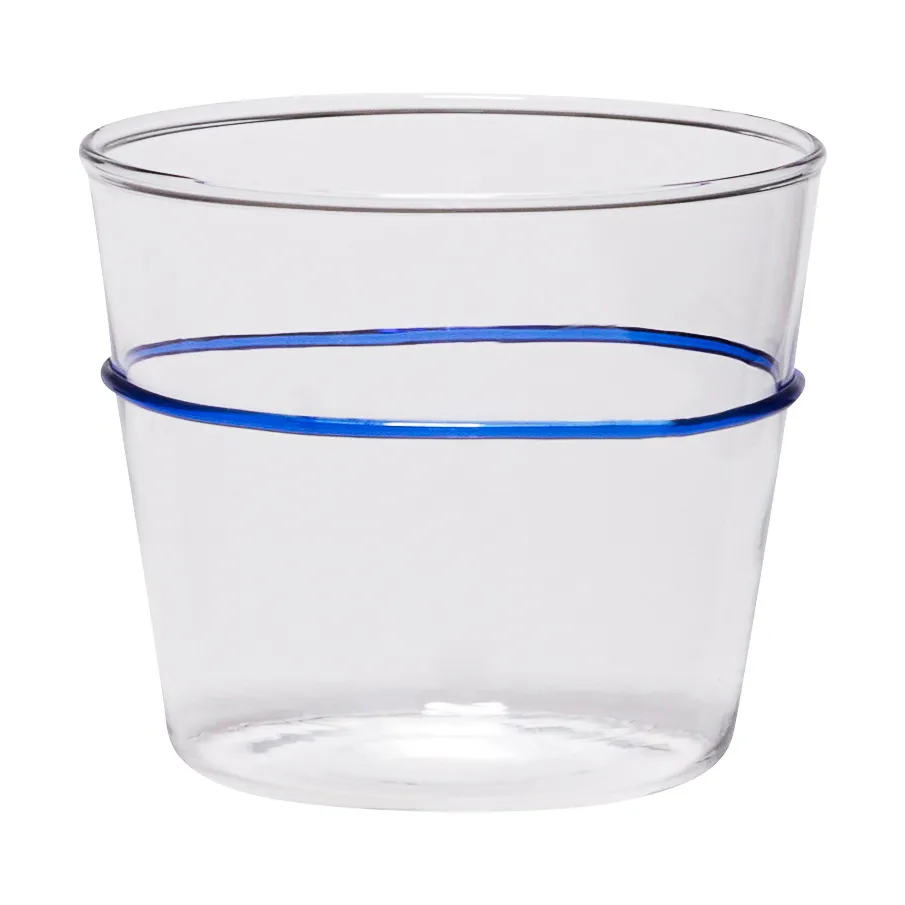 Hübsch Orbit drikkeglas 20 cl Blue