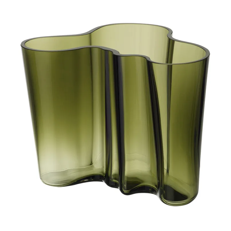 Iittala Alvar Aalto vas mossgr&ouml;n 160 mm
