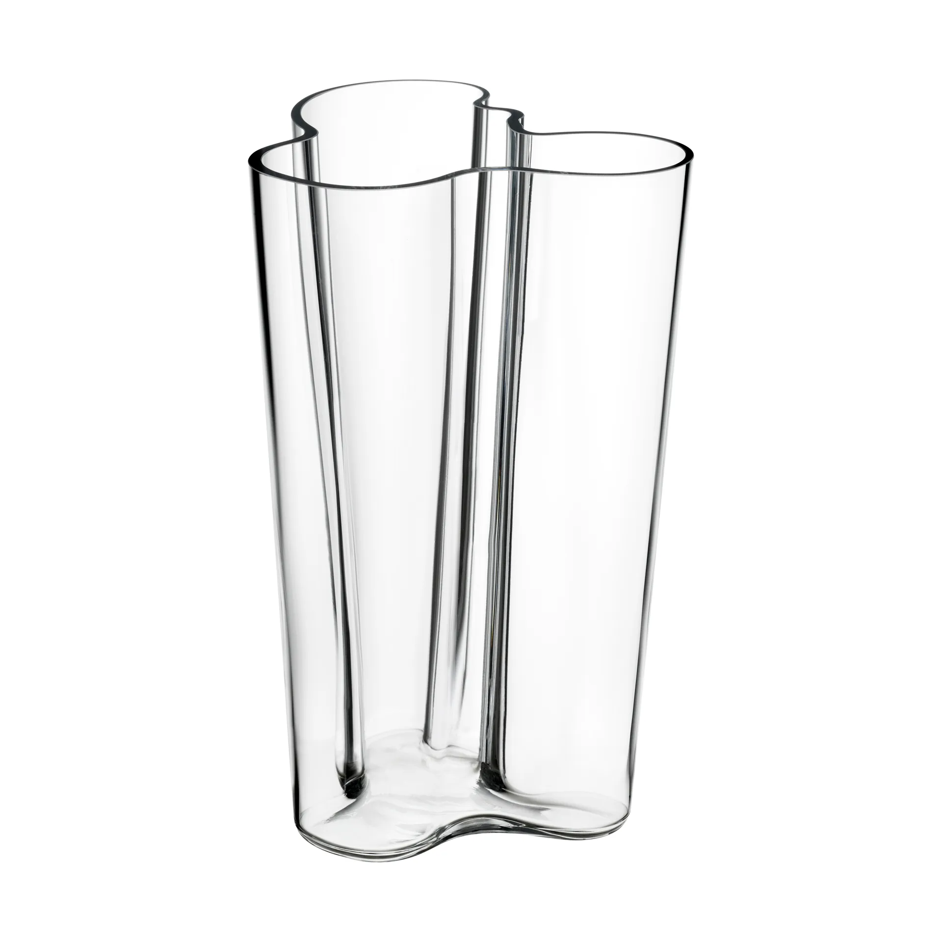 Iittala Alvar Aalto vase klar 251 mm