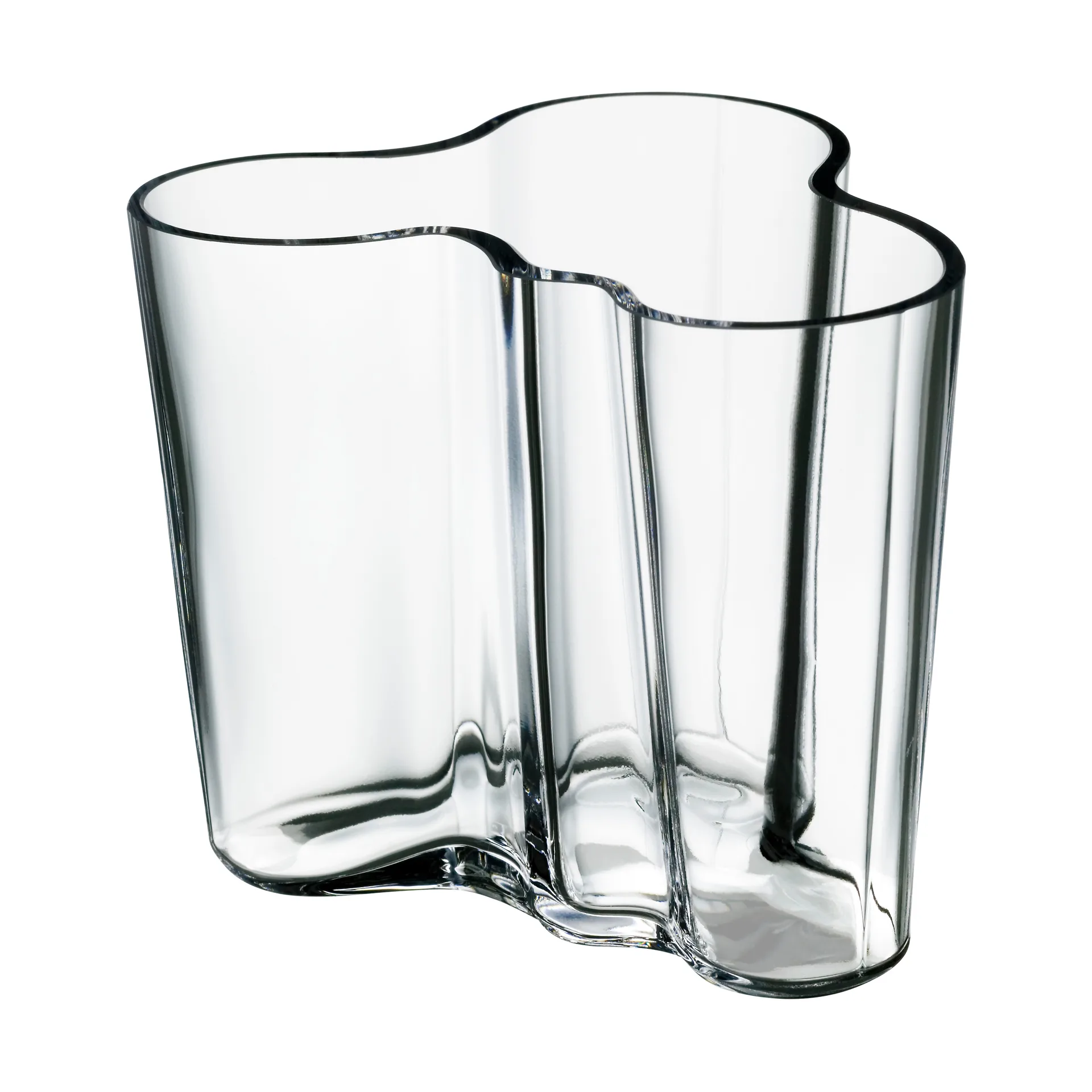 Iittala Alvar Aalto vase klar 95 mm