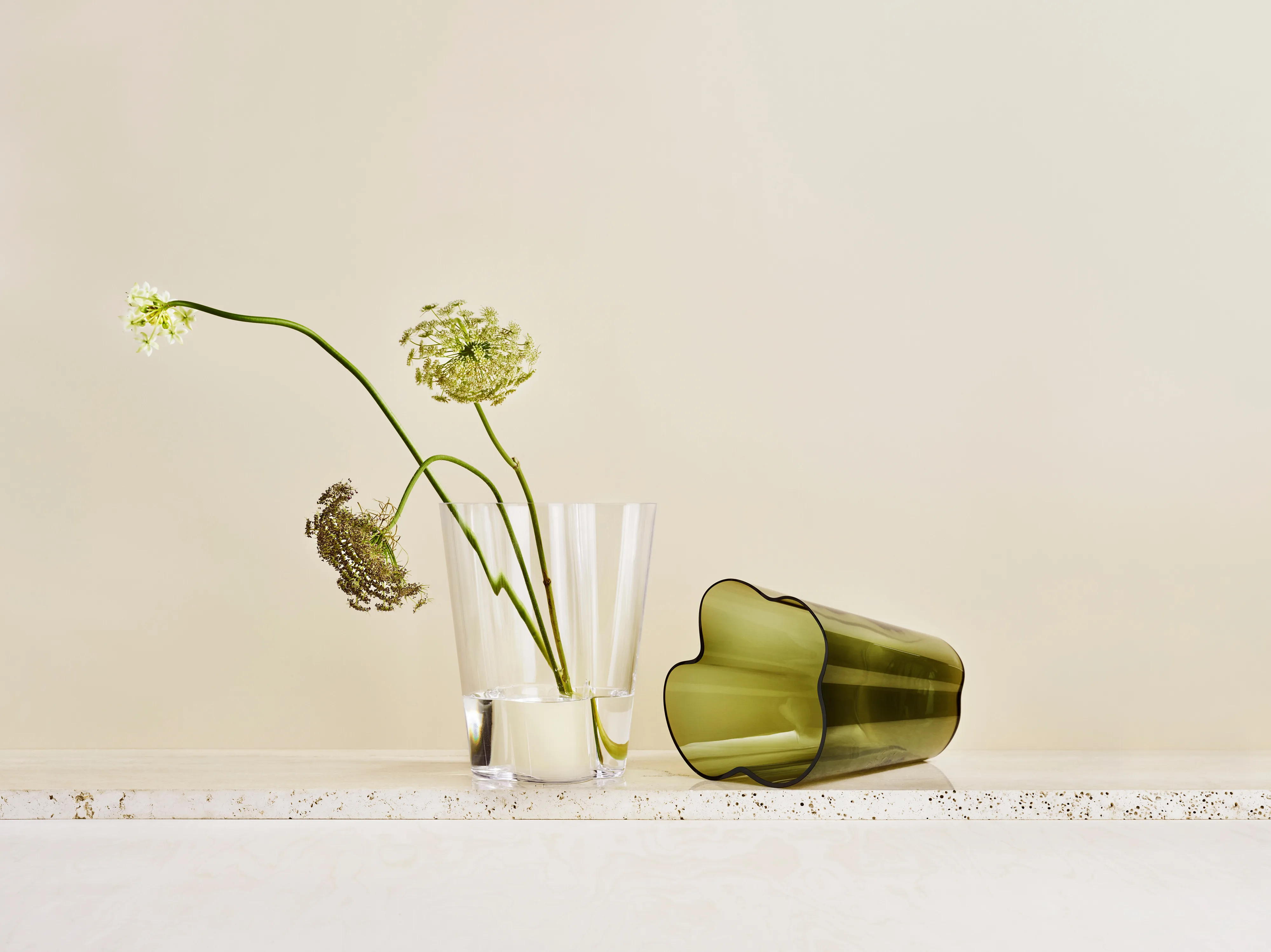 Alvar Aalto vase Savoy clear from Iittala - NordicNest.com