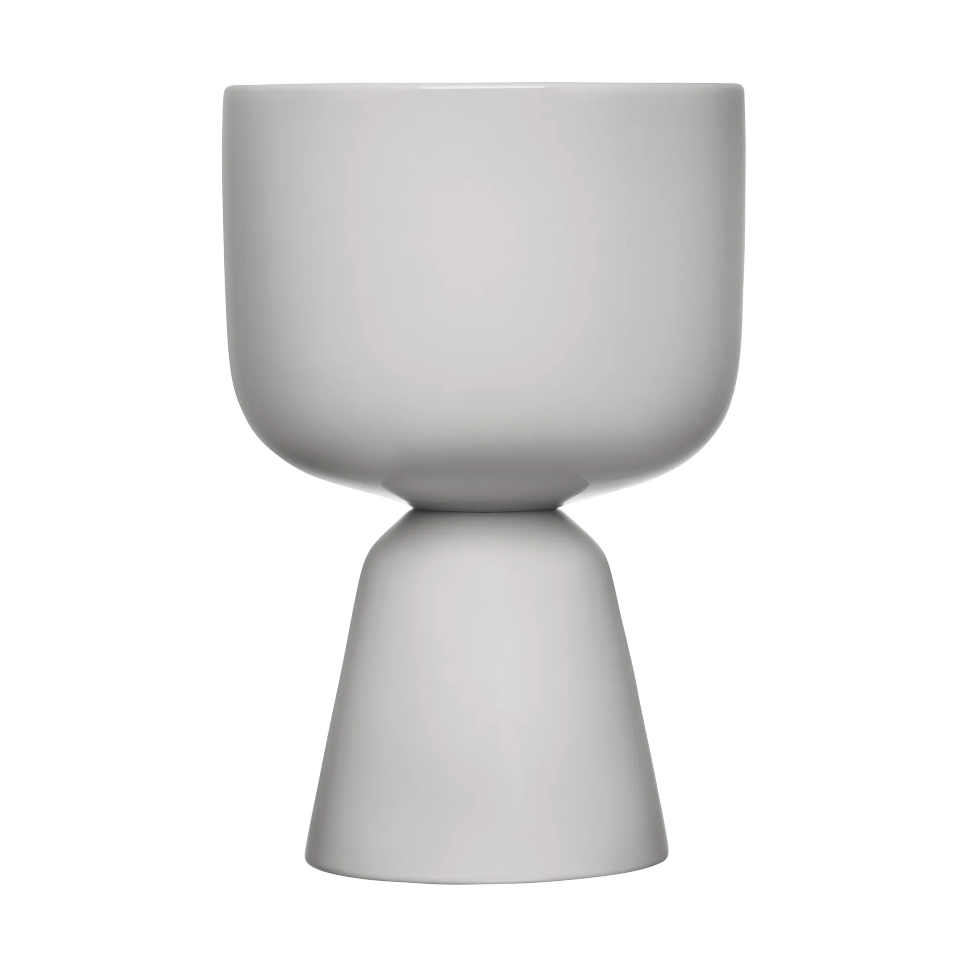 Iittala Nappula krukke Ø15,5 cm h23 cm Lysegrå
