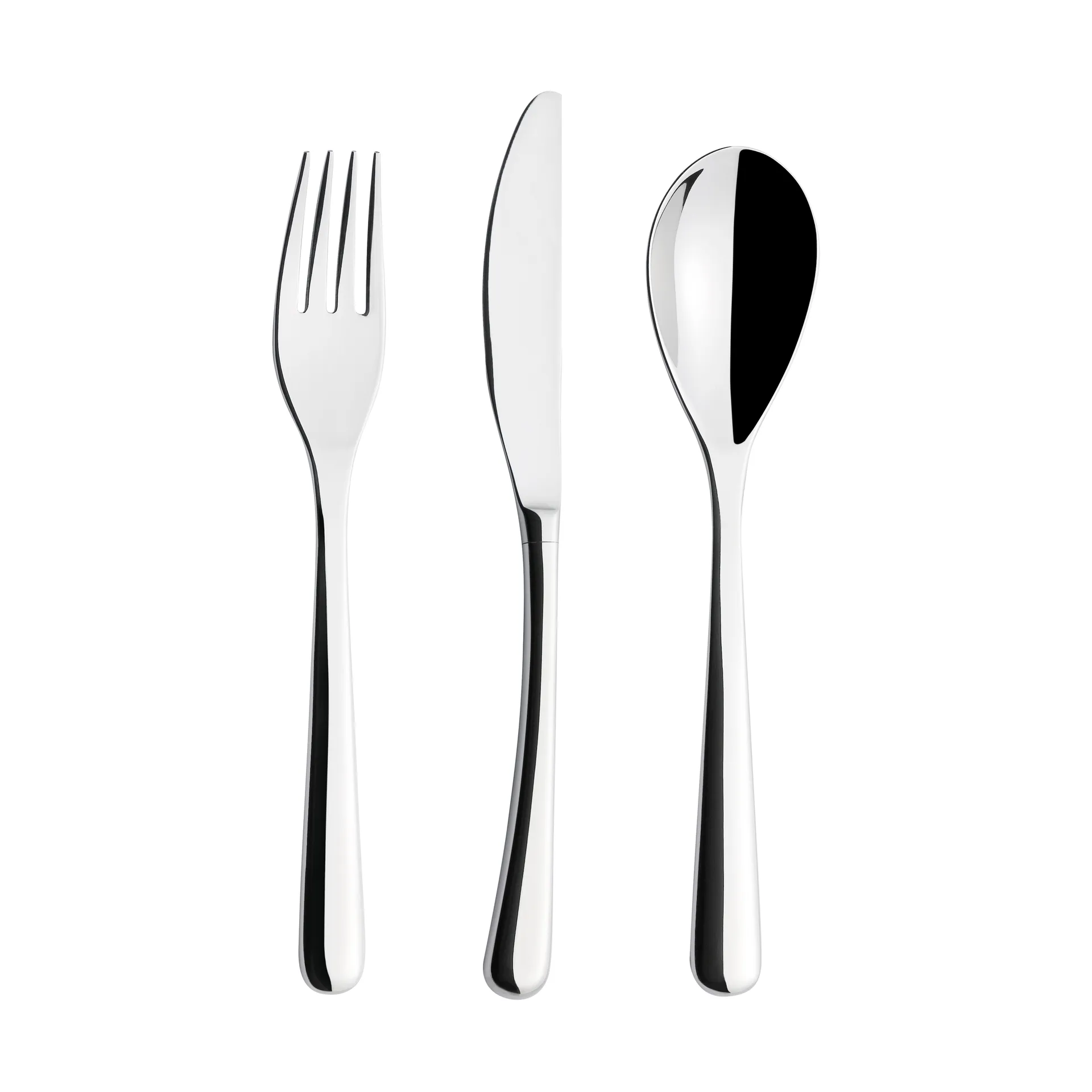 Iittala Piano dessertbestik gaveæske 12 dele Blank