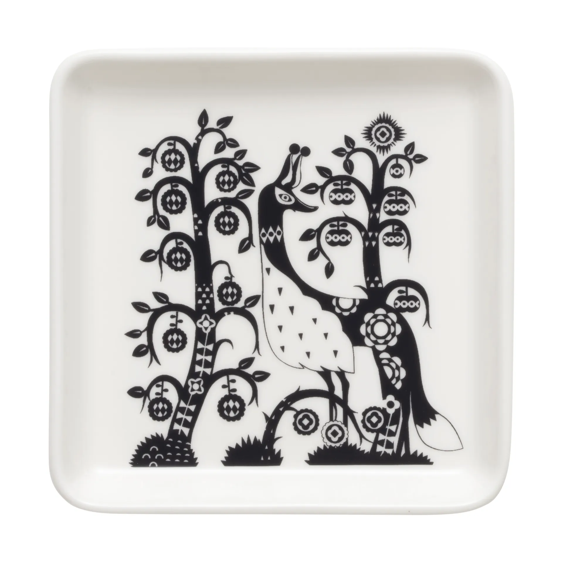 Iittala Taika bord 12x12 cm Zwart