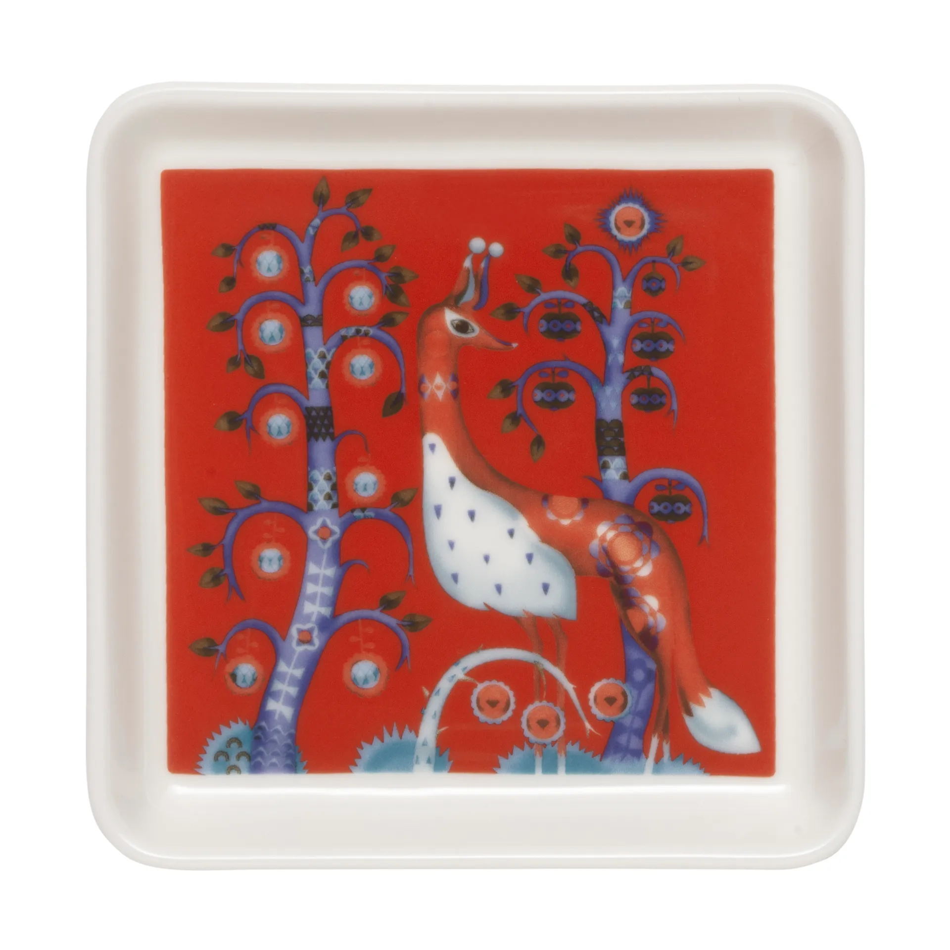 Iittala Taika tallerken 12x12 cm Rød