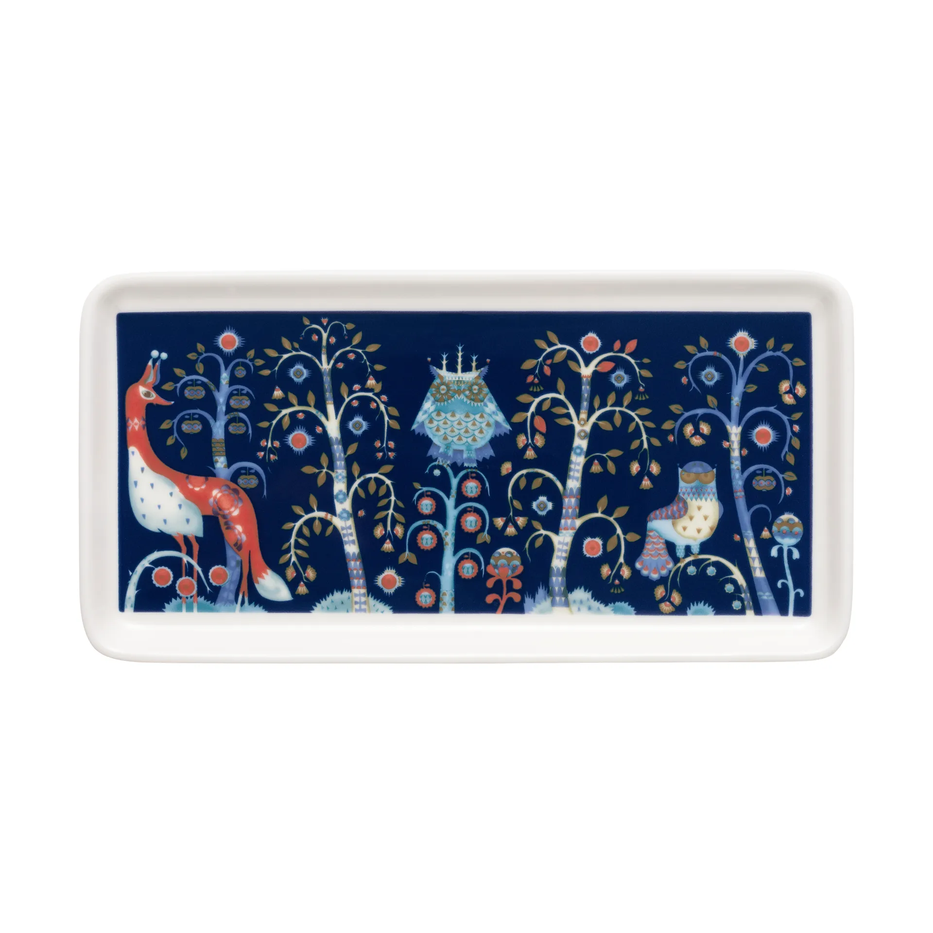 Iittala Taika tallerken 12x24 cm Blå billede