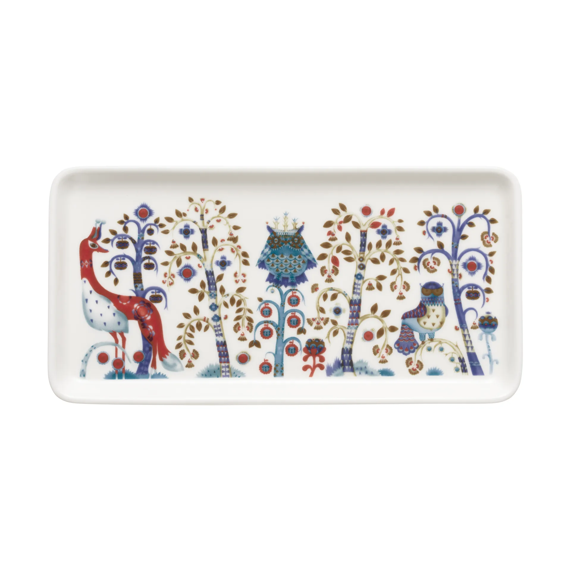 Iittala Taika tallerken 12x24 cm Hvid